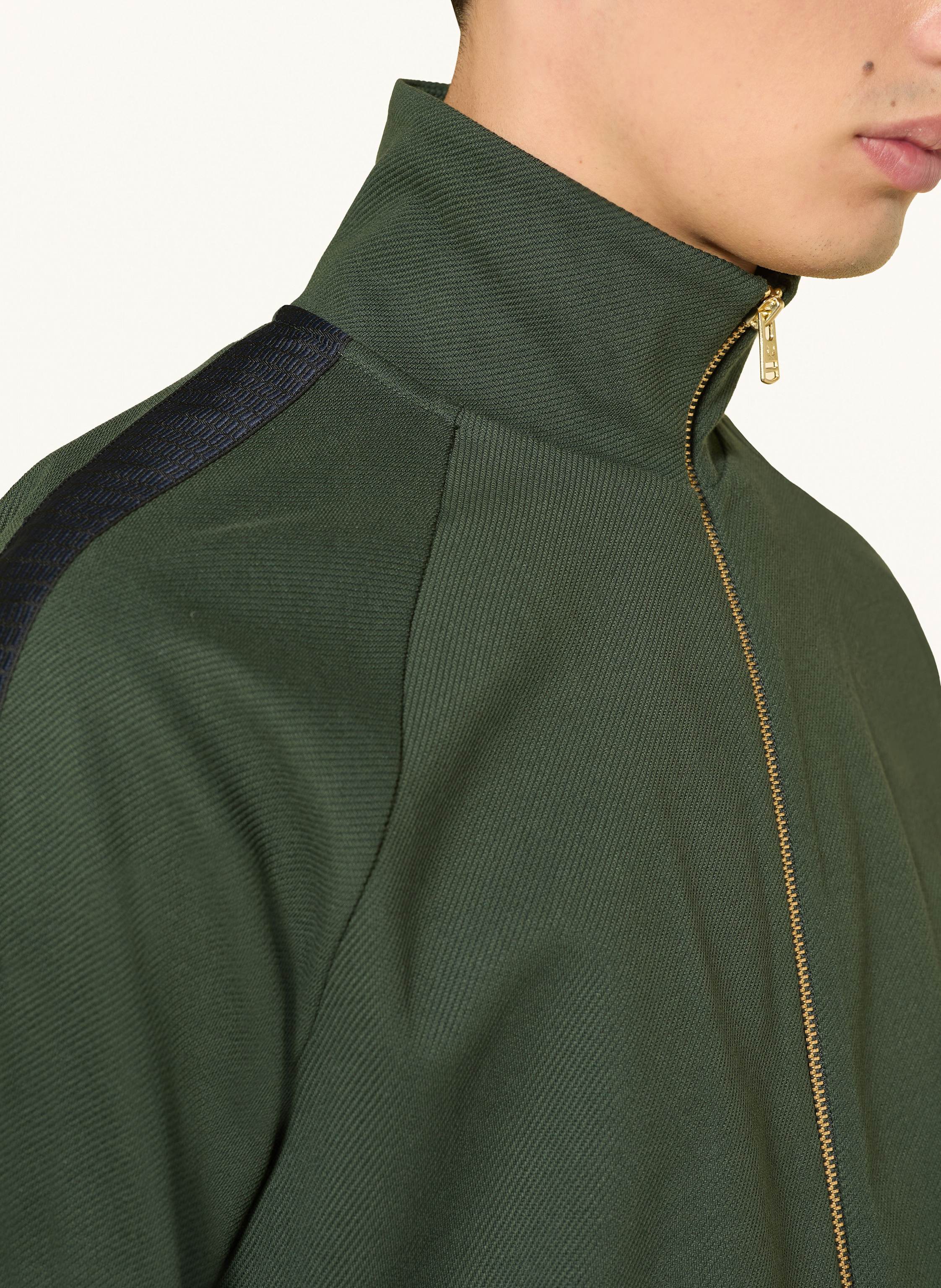 Thumbnail - Fred Perry Trainingsjacke Mit Galonstreifen gruen