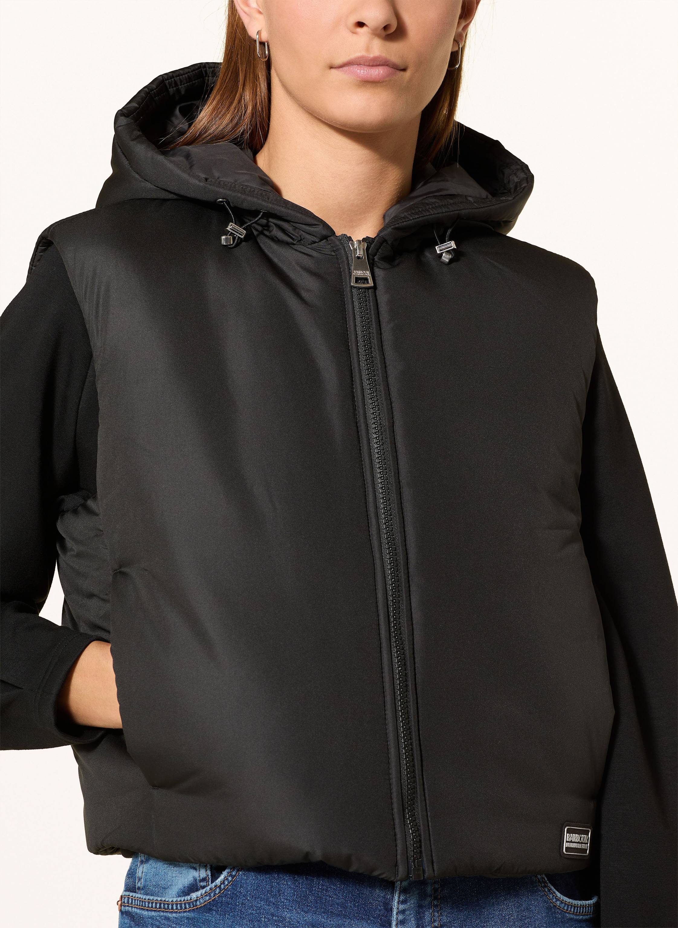 Thumbnail - Barbour International Weste Calista schwarz