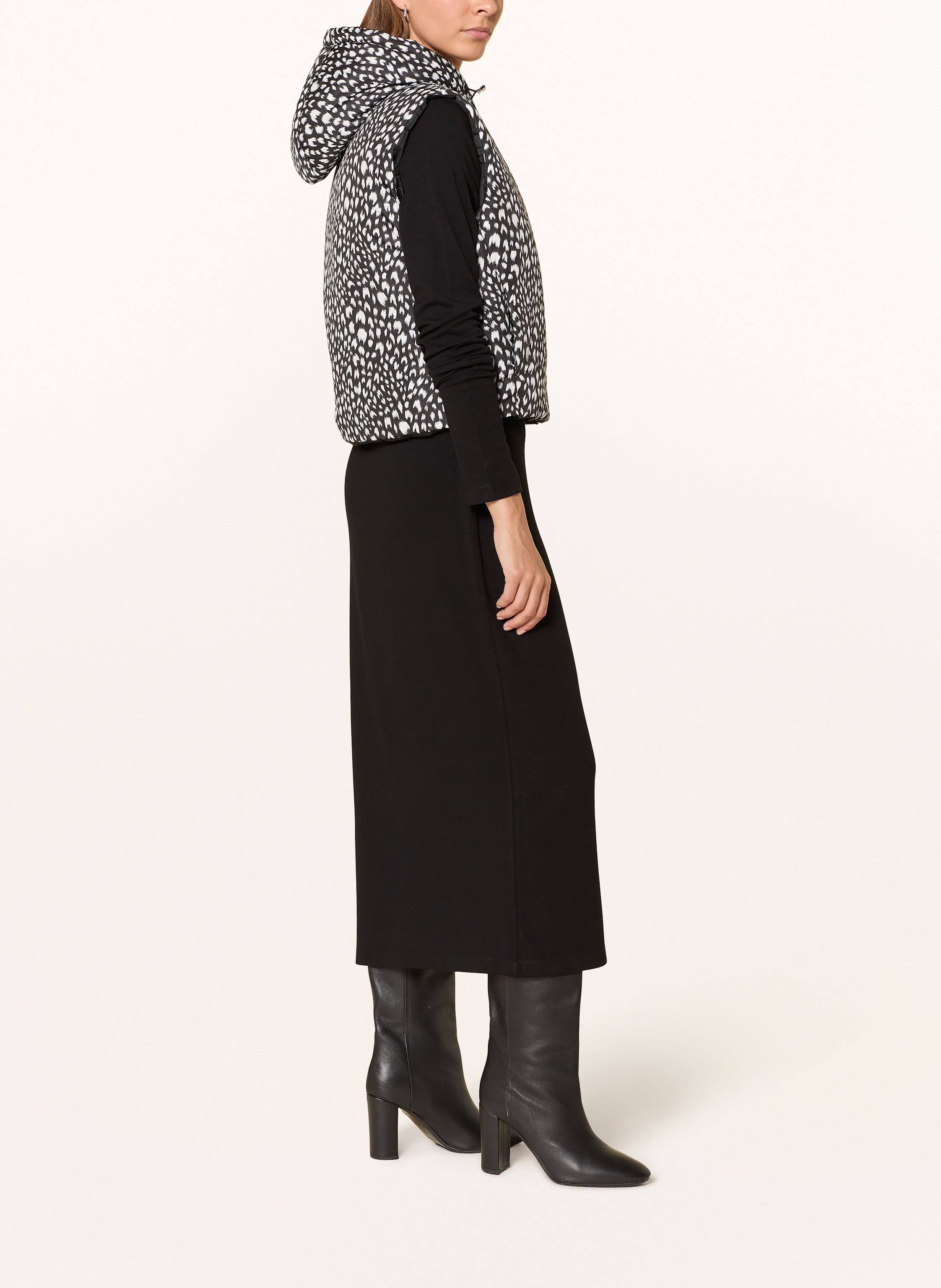 Thumbnail - Barbour International Weste Calista schwarz