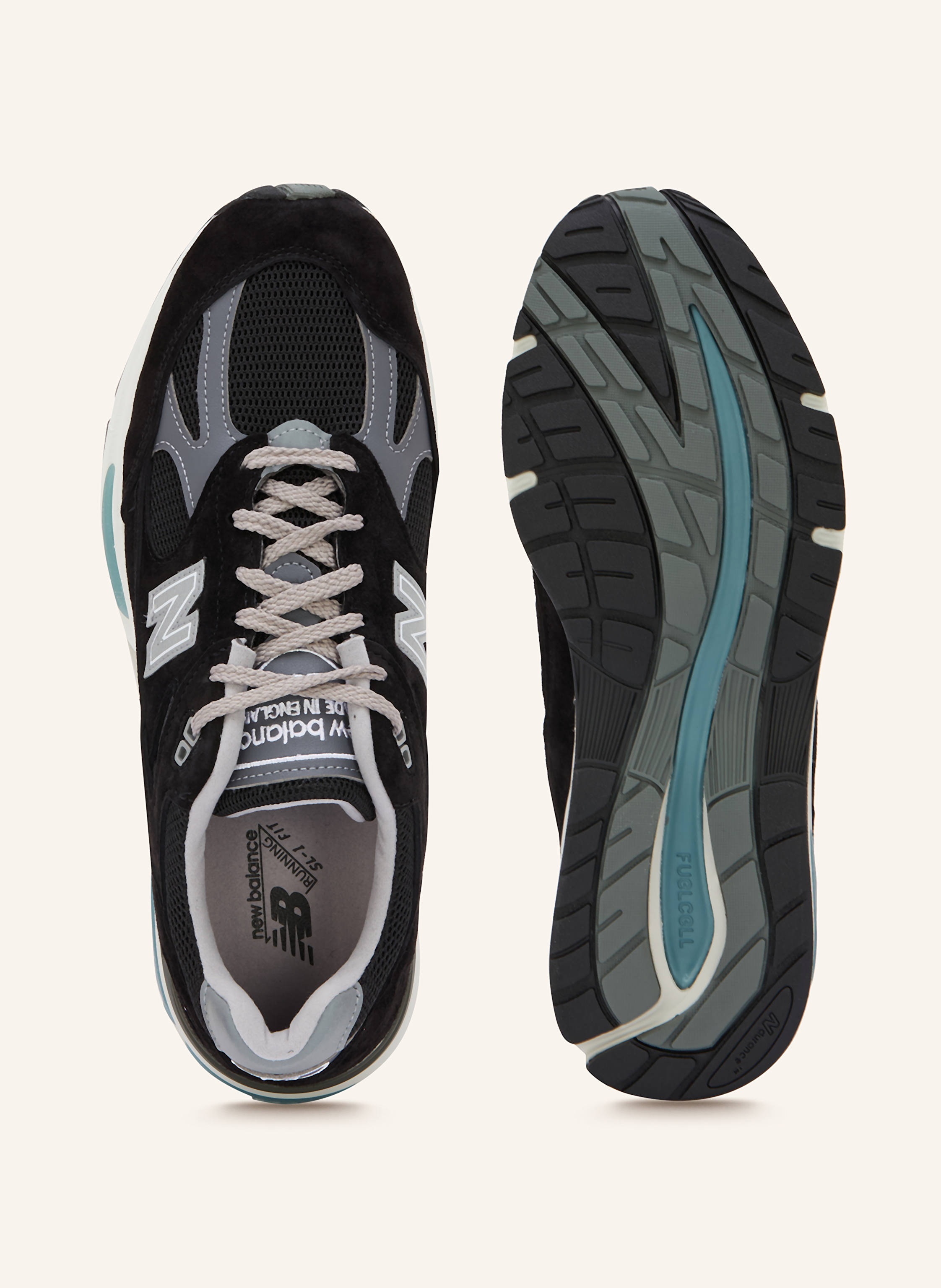 Thumbnail - New Balance Sneaker Made In Uk 991V2 schwarz