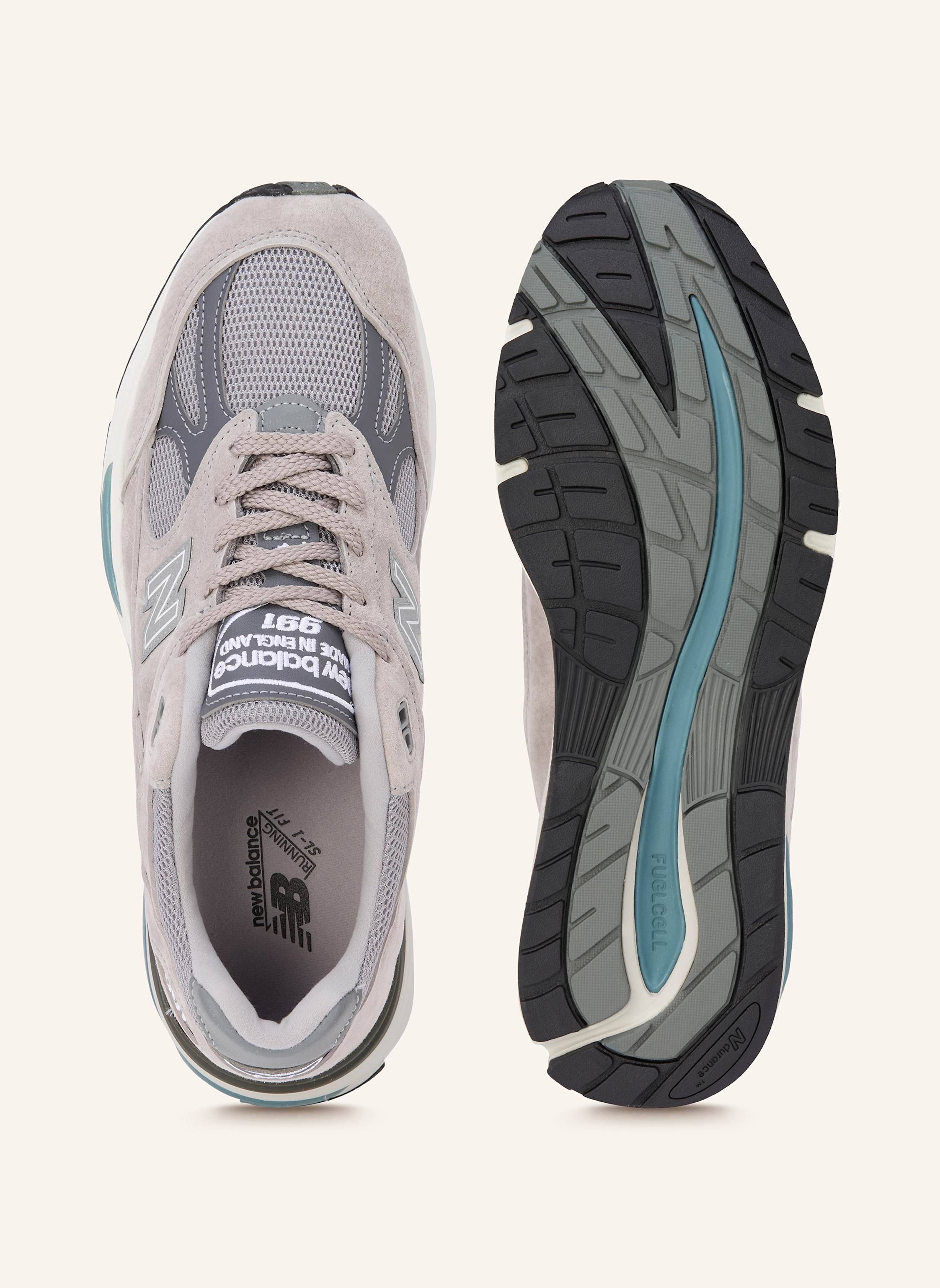 Thumbnail - New Balance Sneaker Made In Uk 991V2 grau