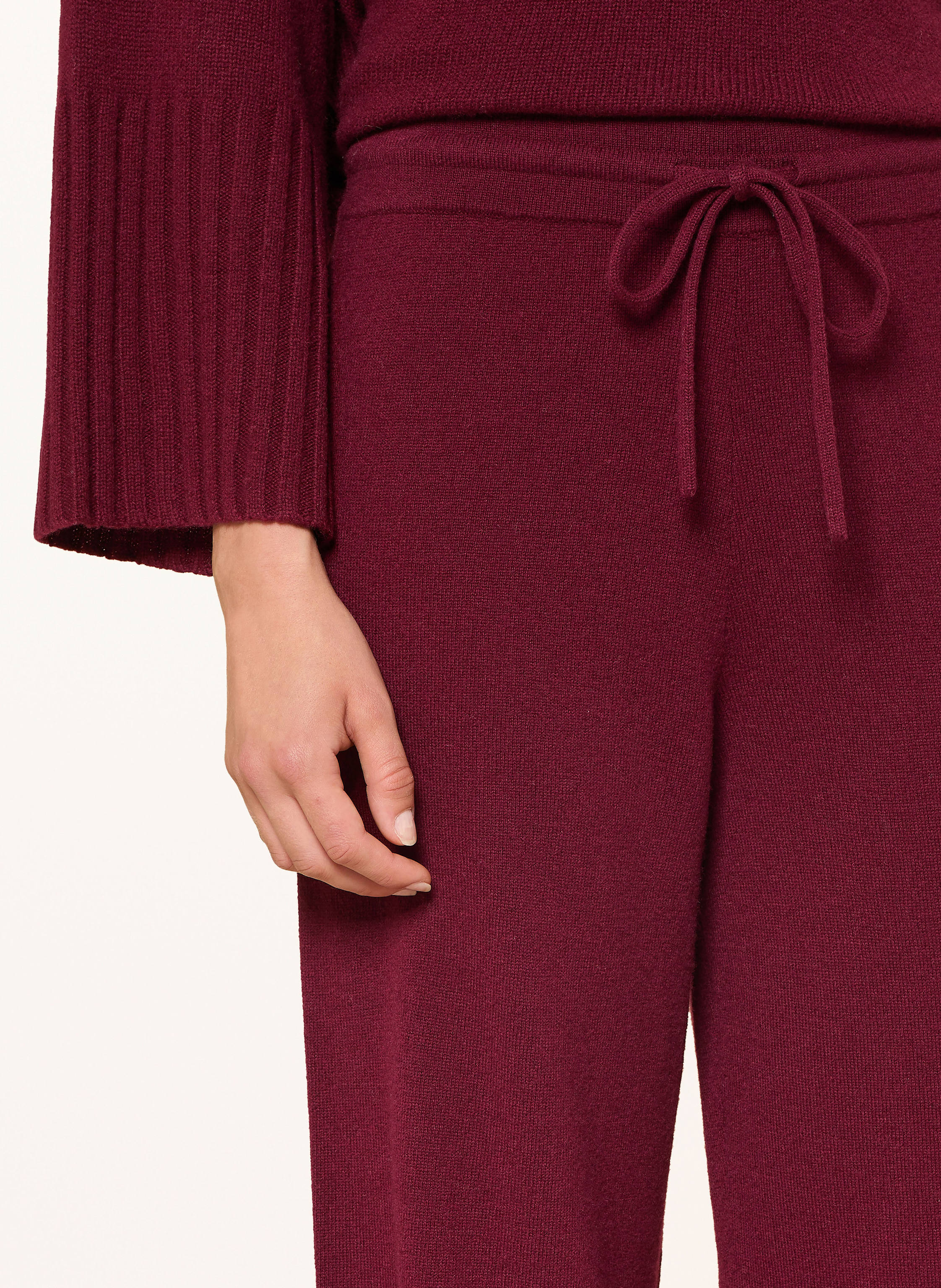 Thumbnail - Mrs & Hugs Strickhose Aus Merinowolle rot