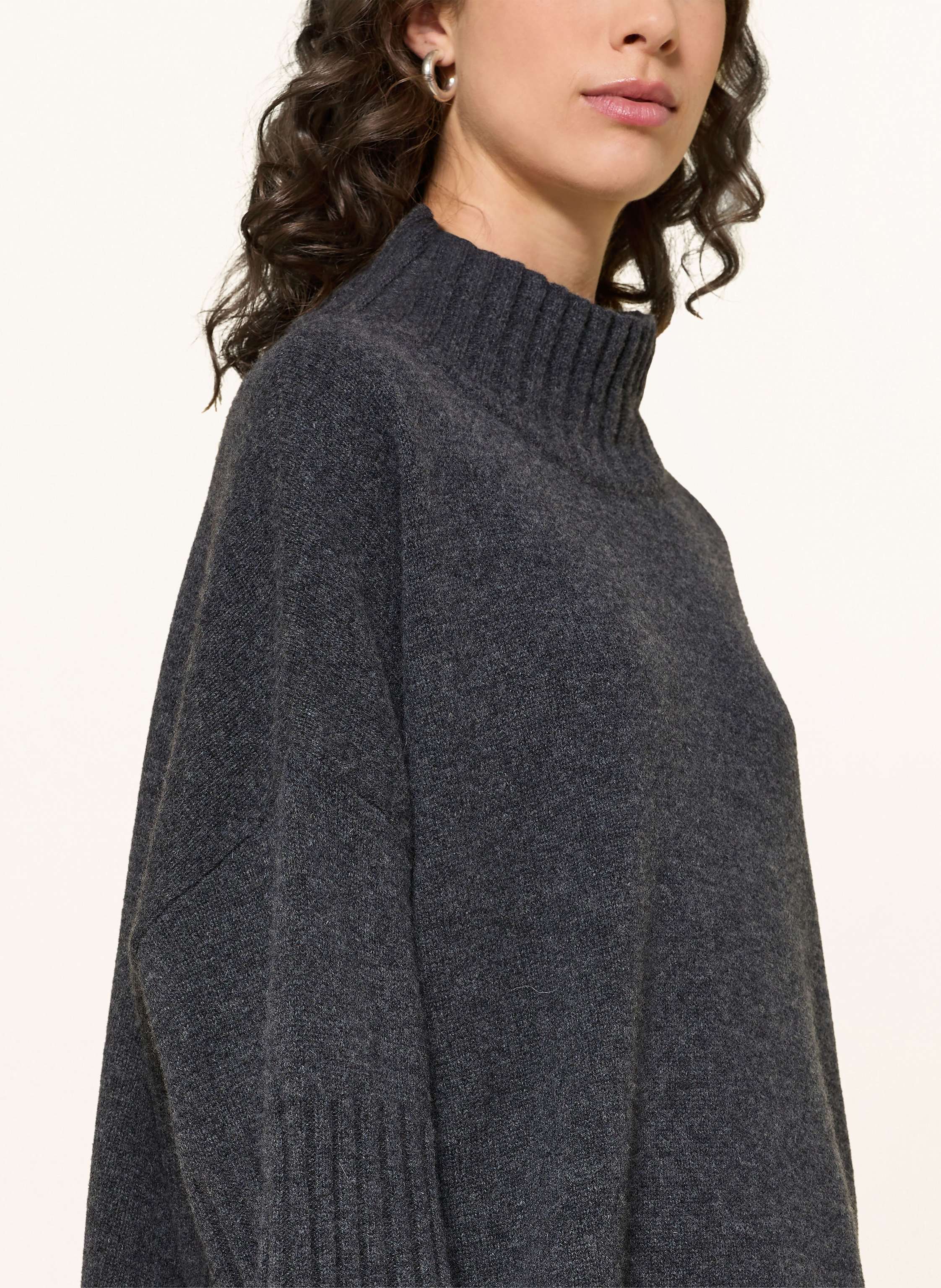 Thumbnail - Mrs & Hugs Pullover Aus Merinowolle grau