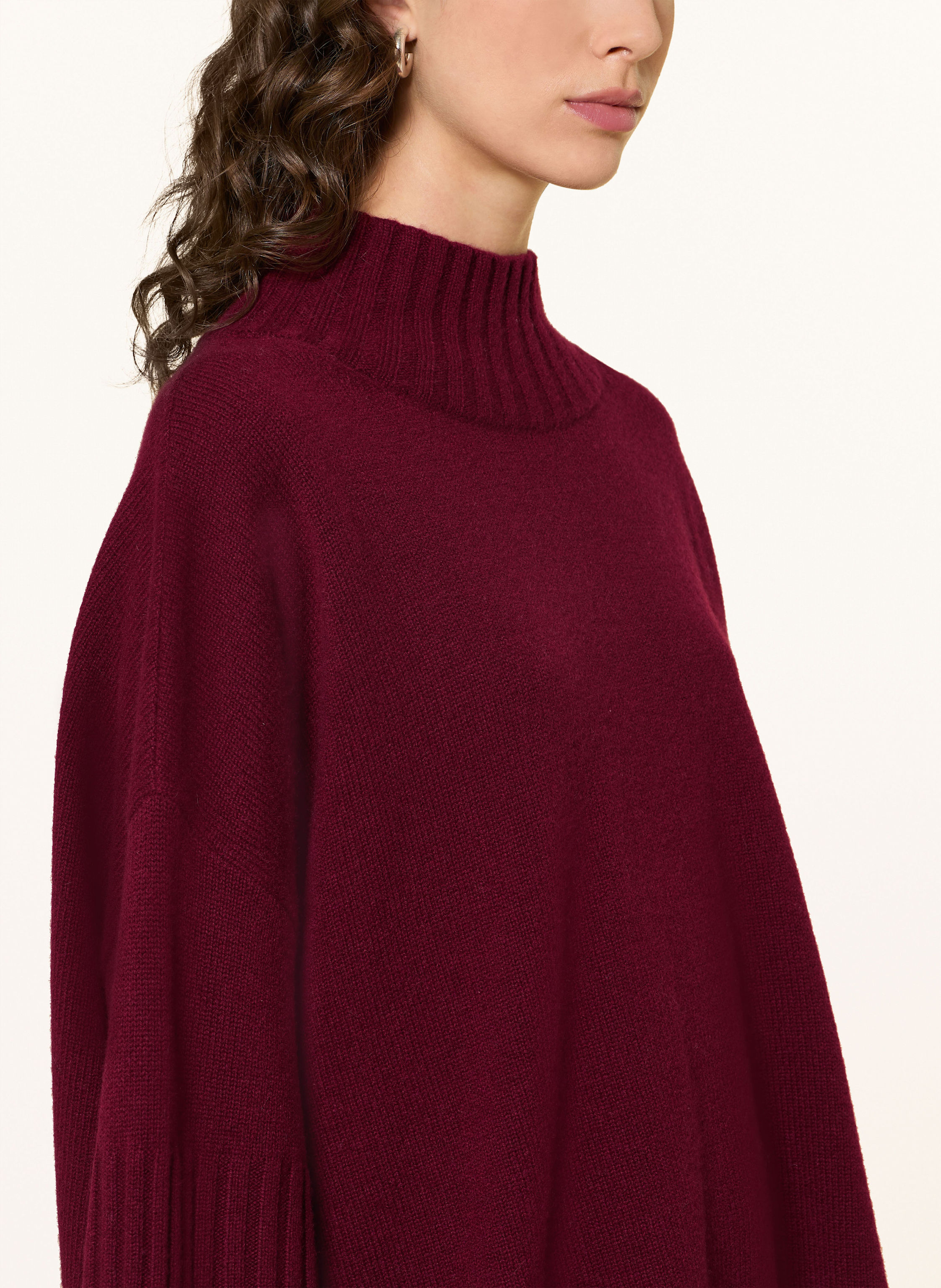 Thumbnail - Mrs & Hugs Pullover Aus Merinowolle rot