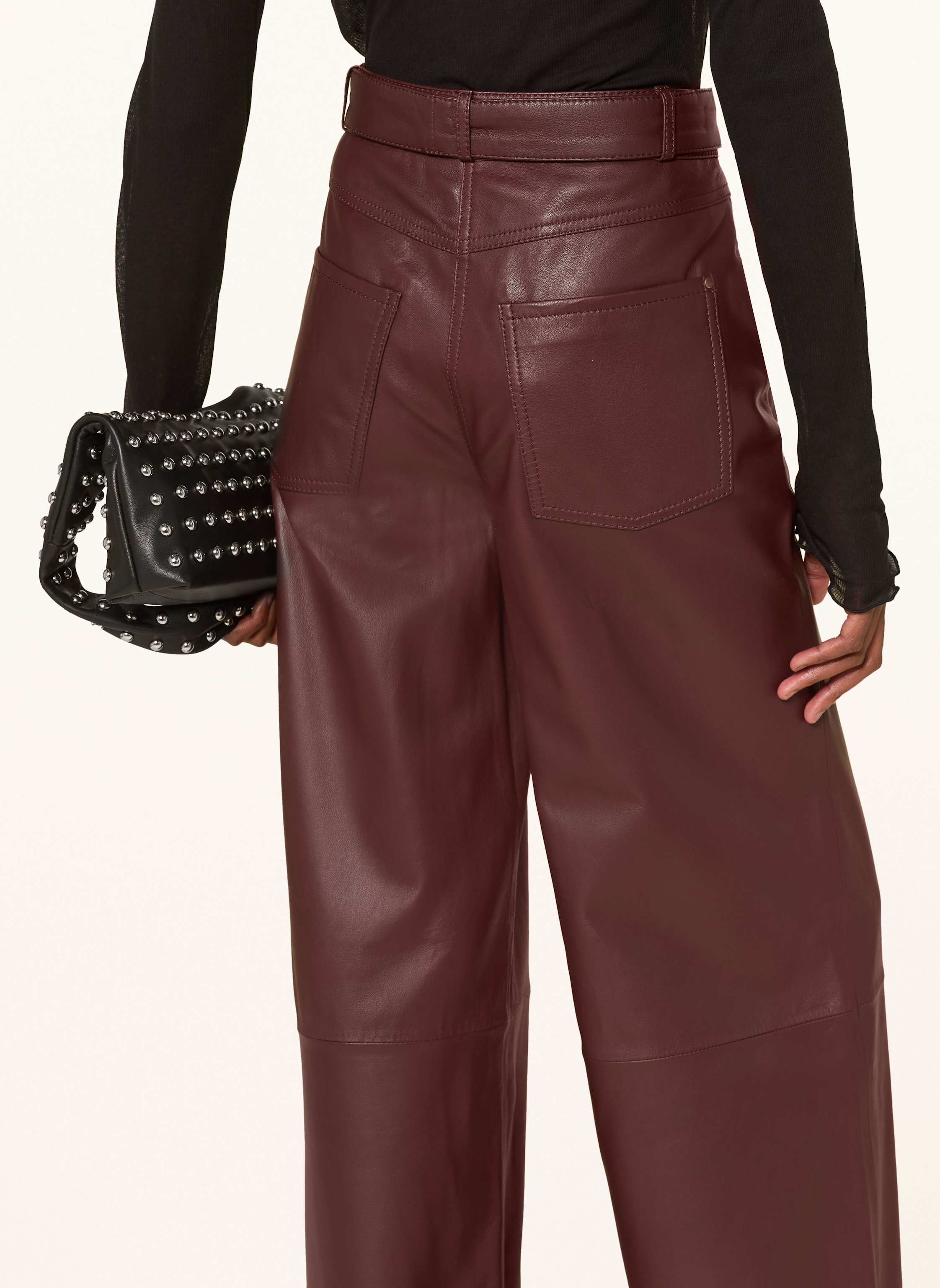Thumbnail - Studio Ar Lederhose Kaia rot