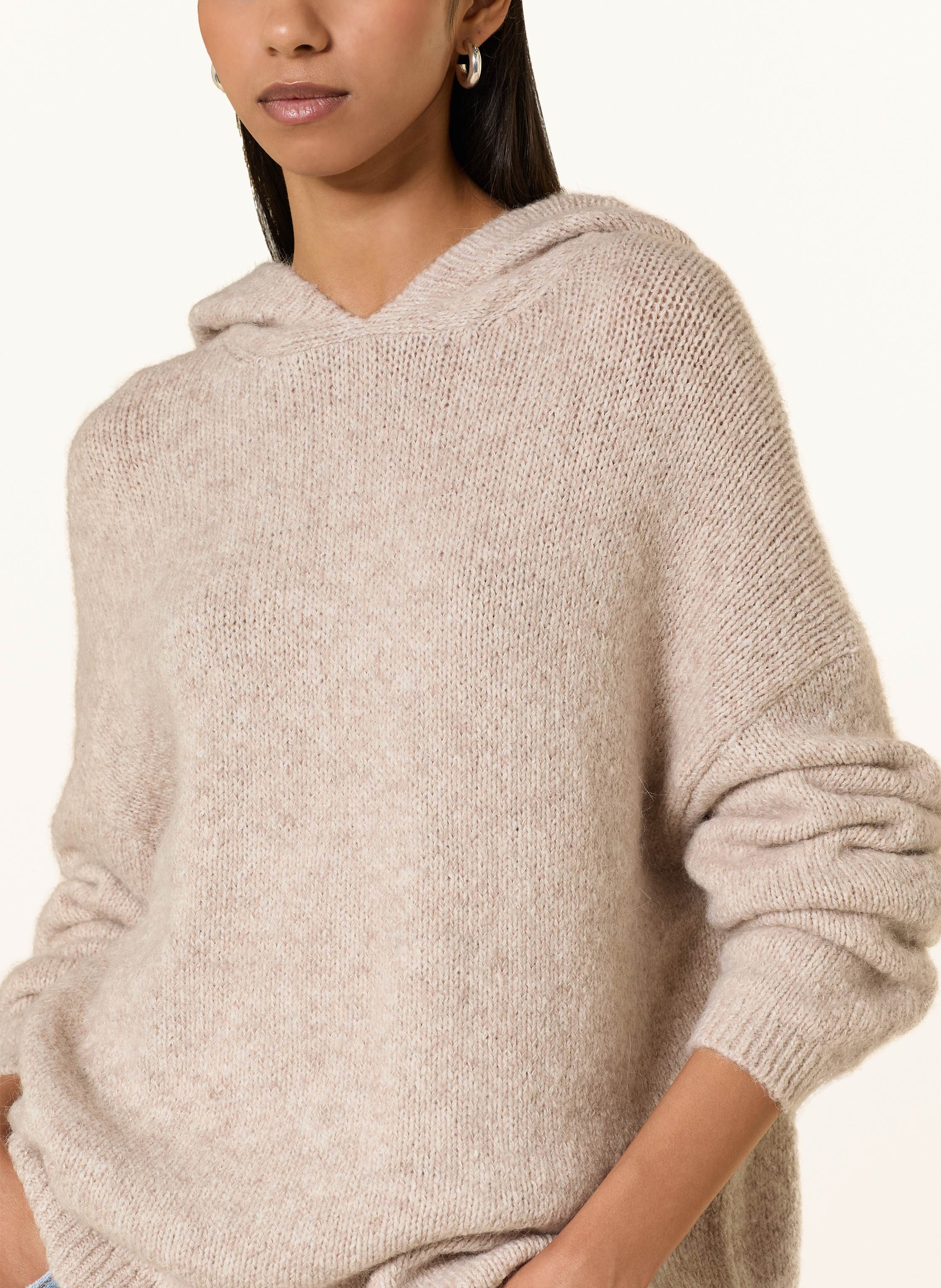Thumbnail - Marc O'polo Strick-Hoodie beige