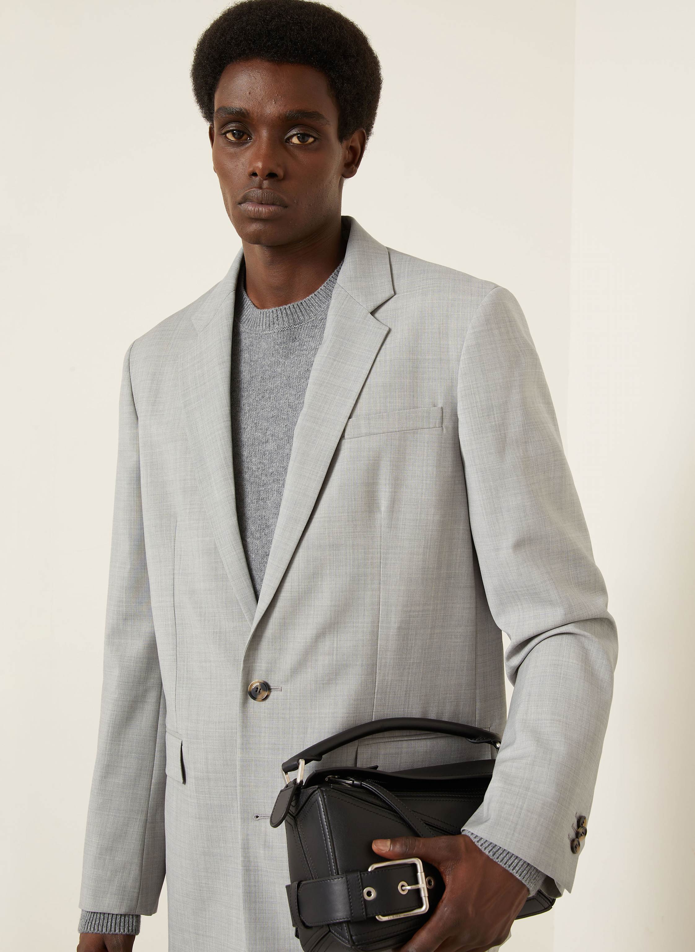 Thumbnail - Loewe Anzugsakko Comfort Fit grau