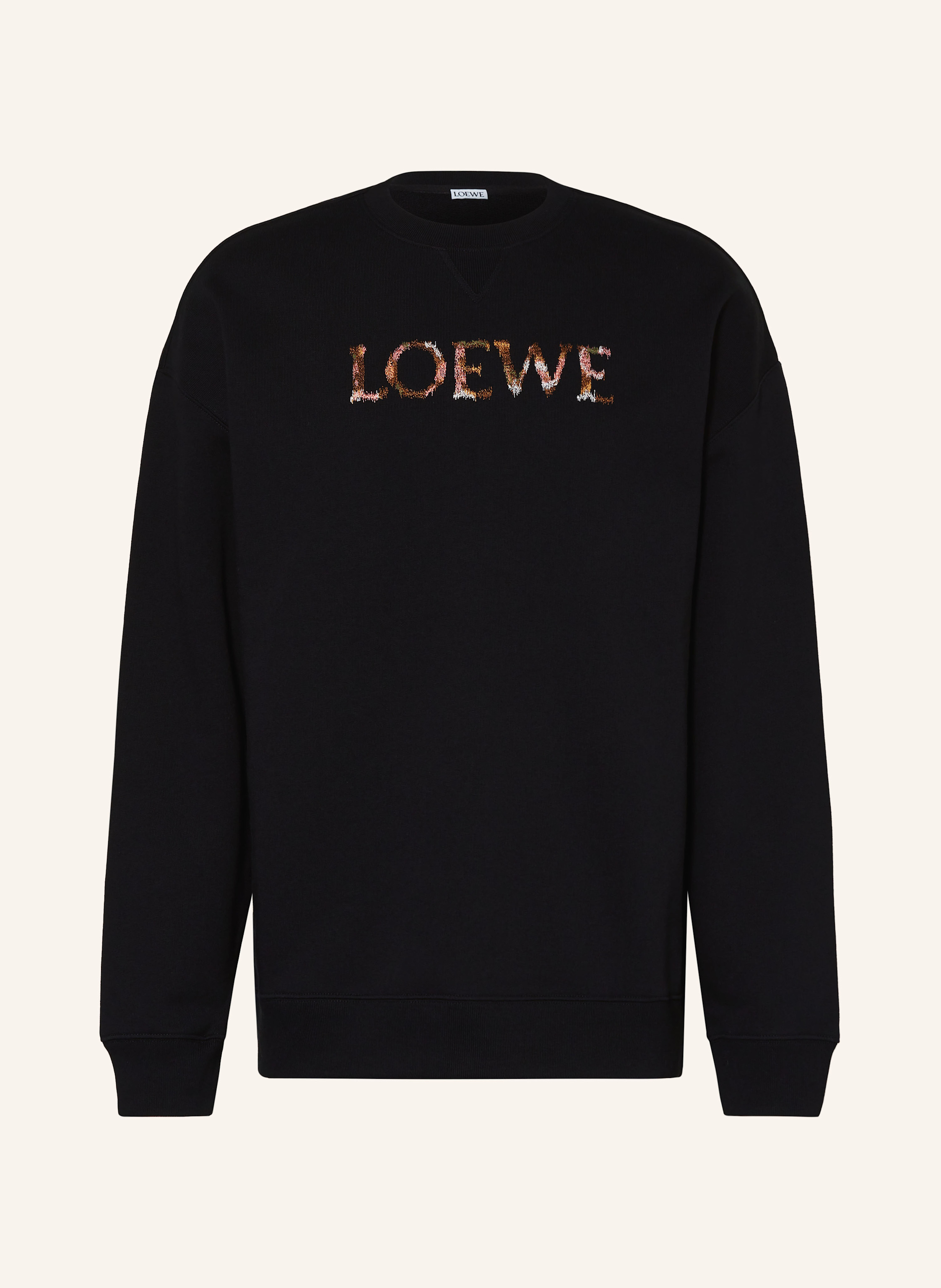 loewe white tunic top | LOEWE Sweatshirt in black