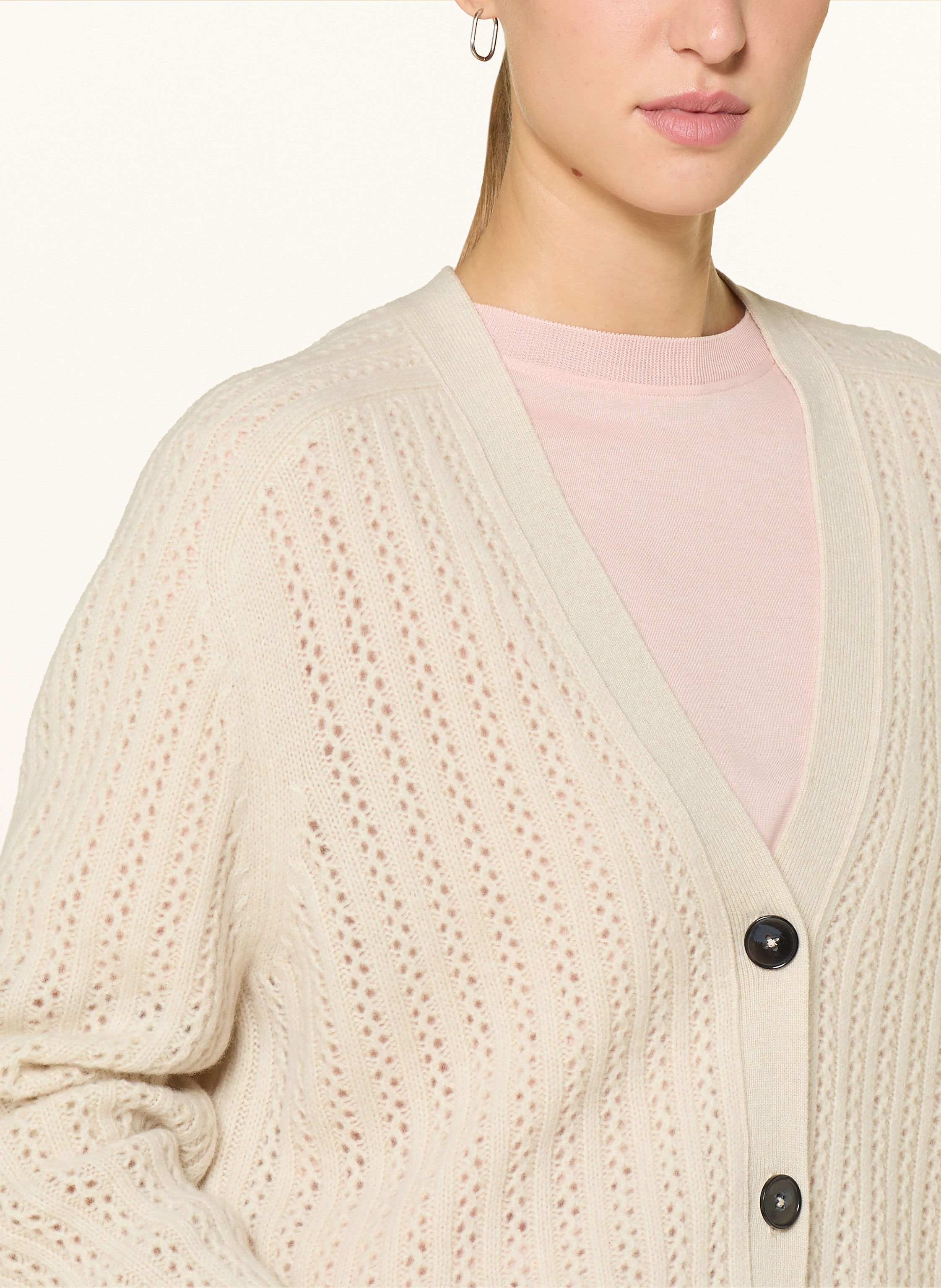 Thumbnail - Marc O'polo Strickjacke weiss