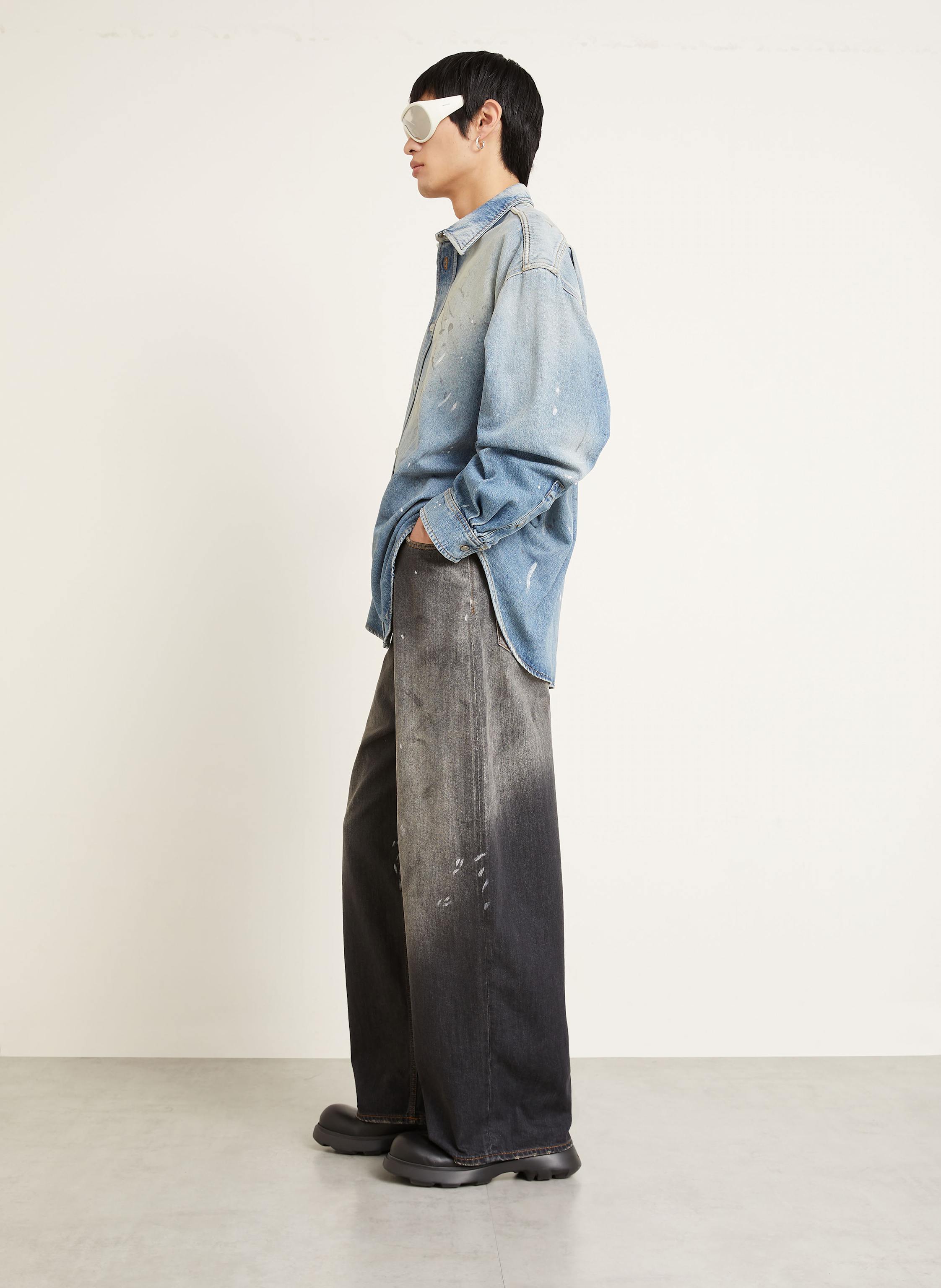 Thumbnail - Acne Studios Jeans Regular Fit schwarz