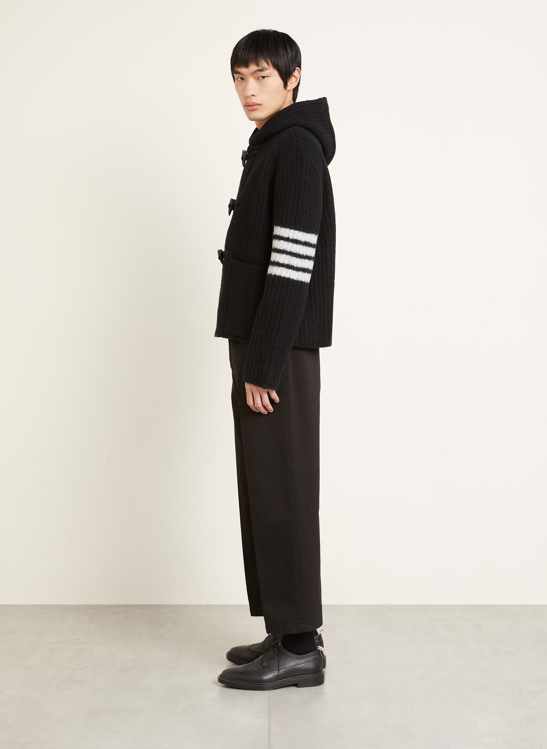 Thumbnail - Thom Browne. Strickjacke schwarz