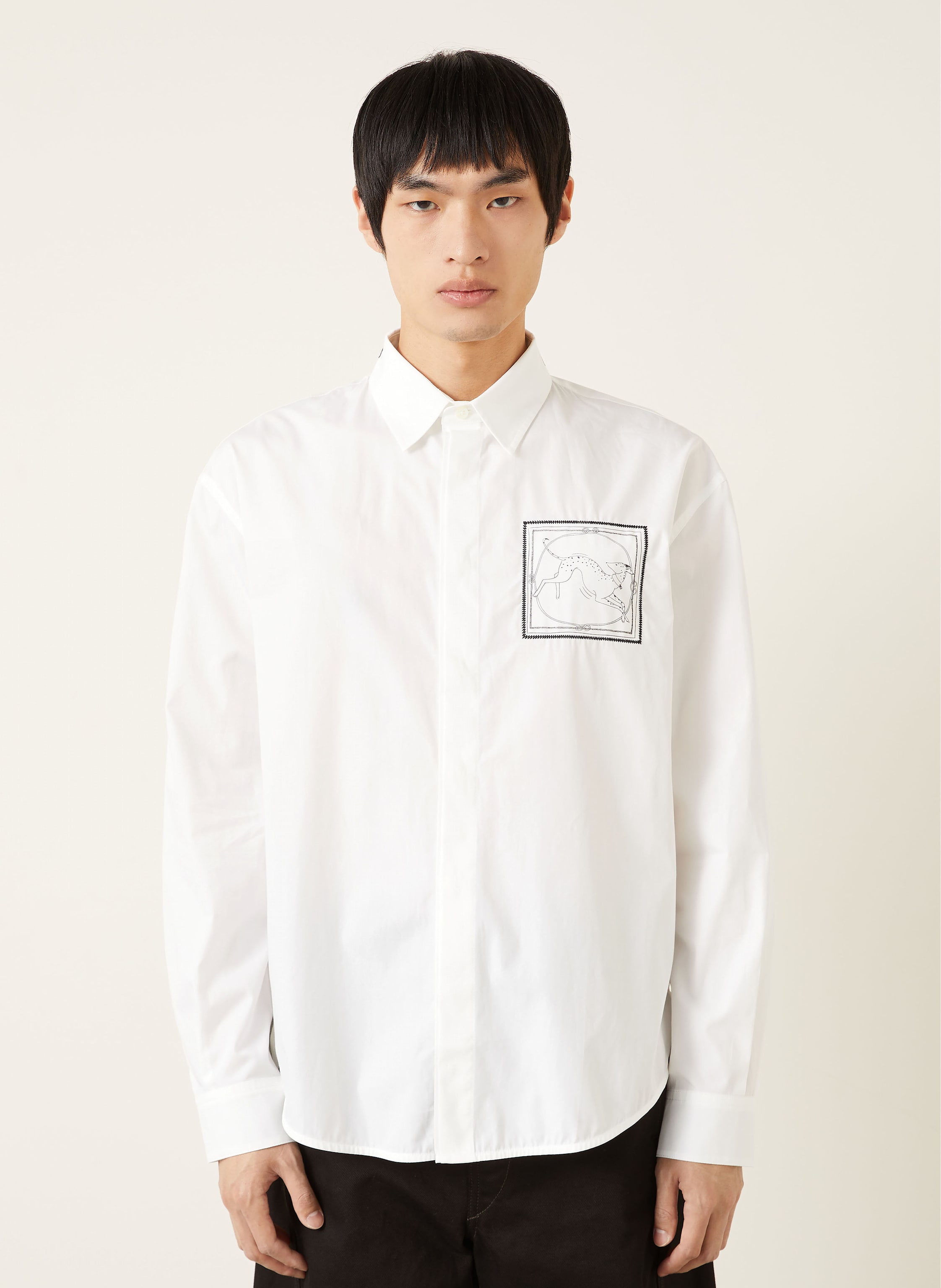 Thumbnail - Jacquemus Hemd Comfort Fit weiss