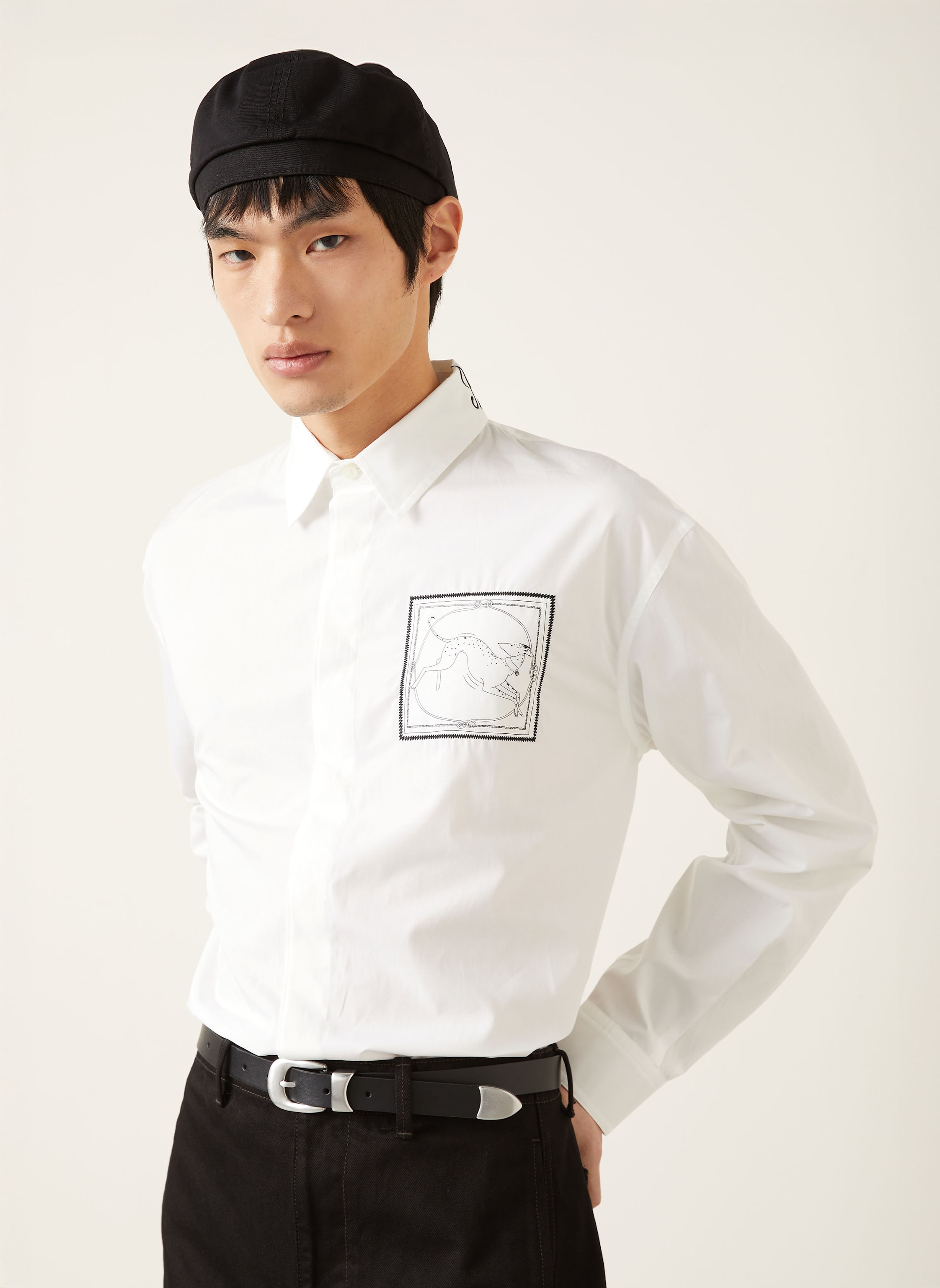 Thumbnail - Jacquemus Hemd Comfort Fit weiss