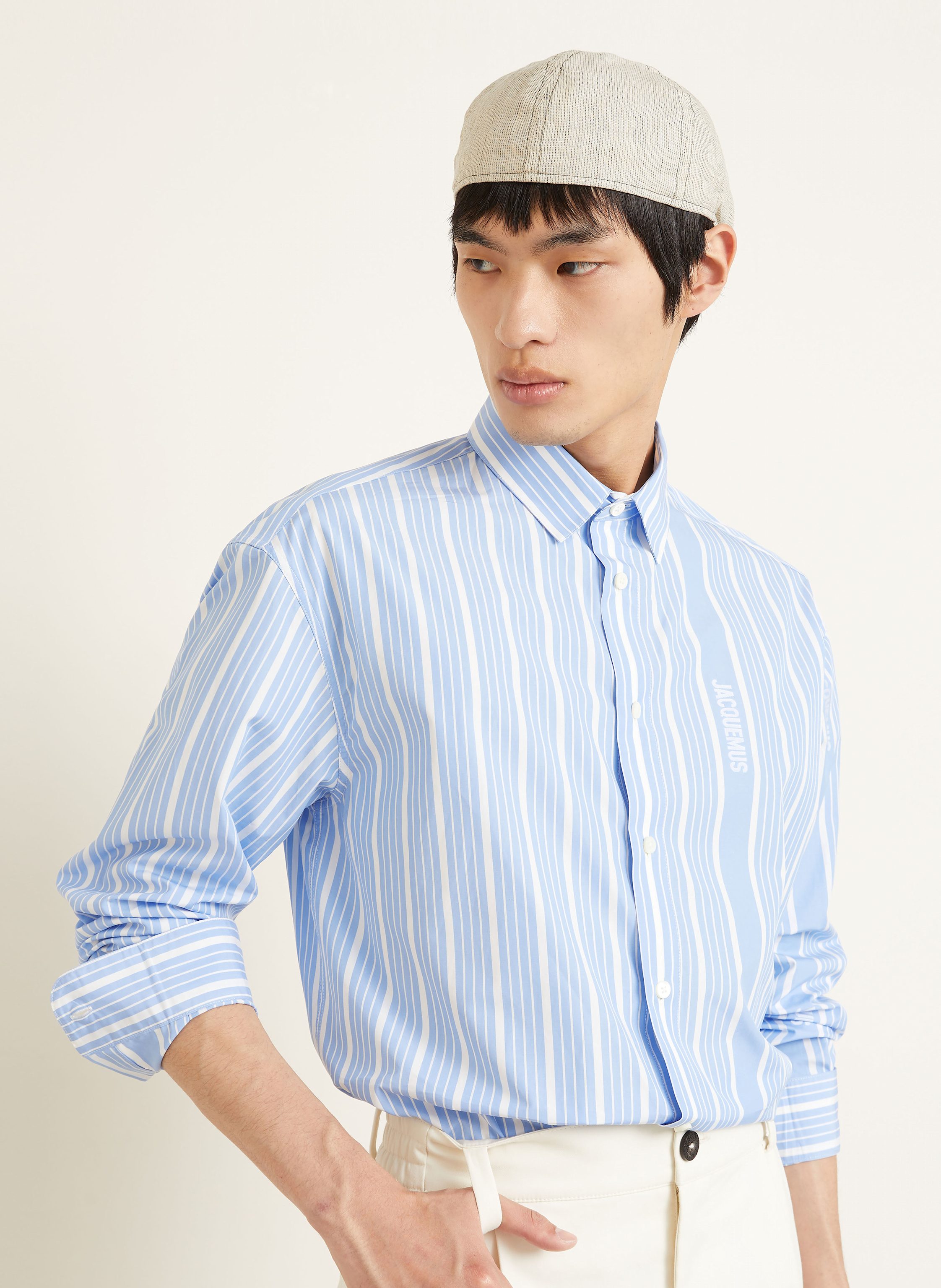 Thumbnail - Jacquemus Hemd La Chemise Simon Comfort Fit blau