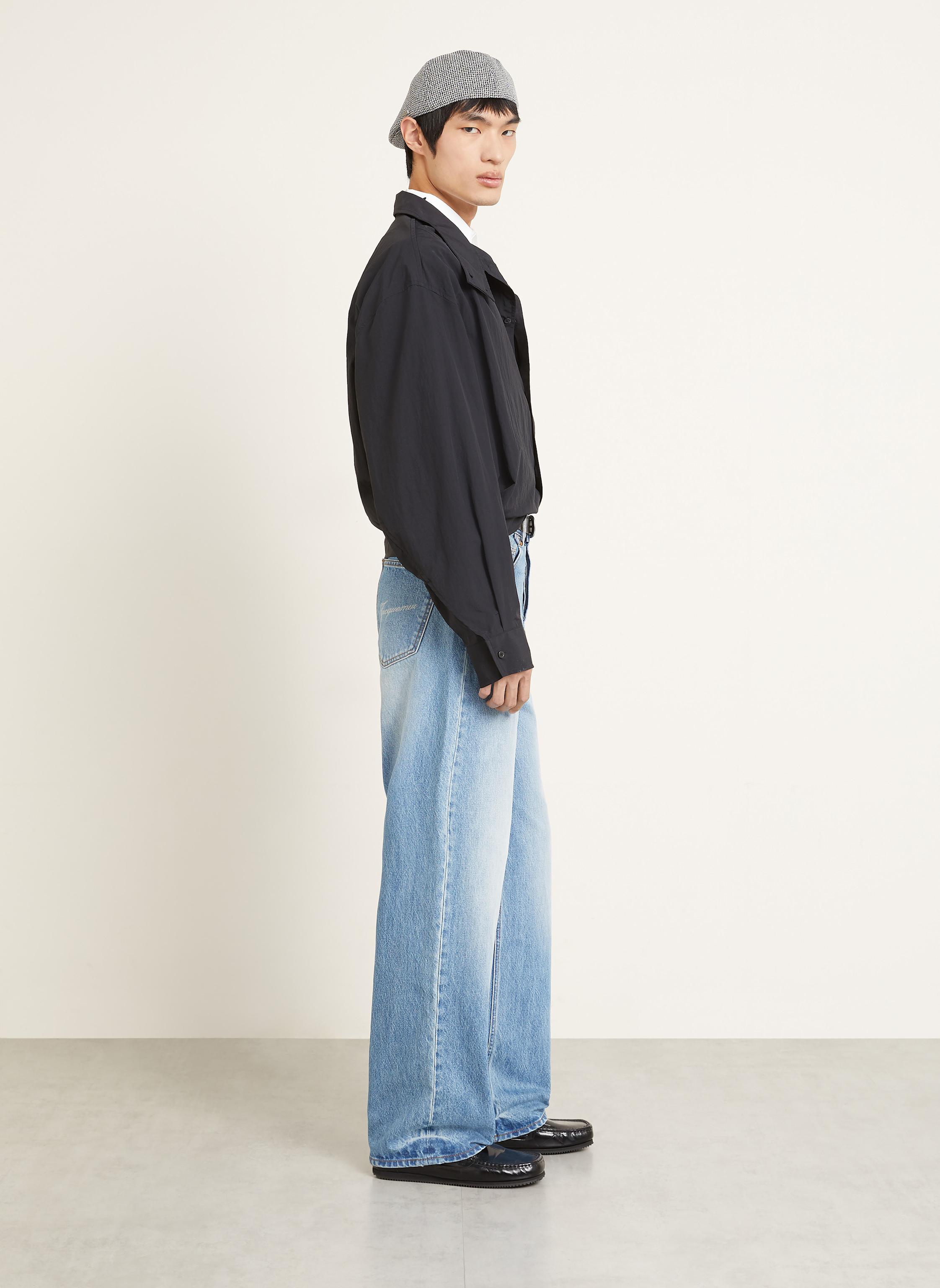 Thumbnail - Jacquemus Jeans Le De-Nimes Droit Regular Fit blau