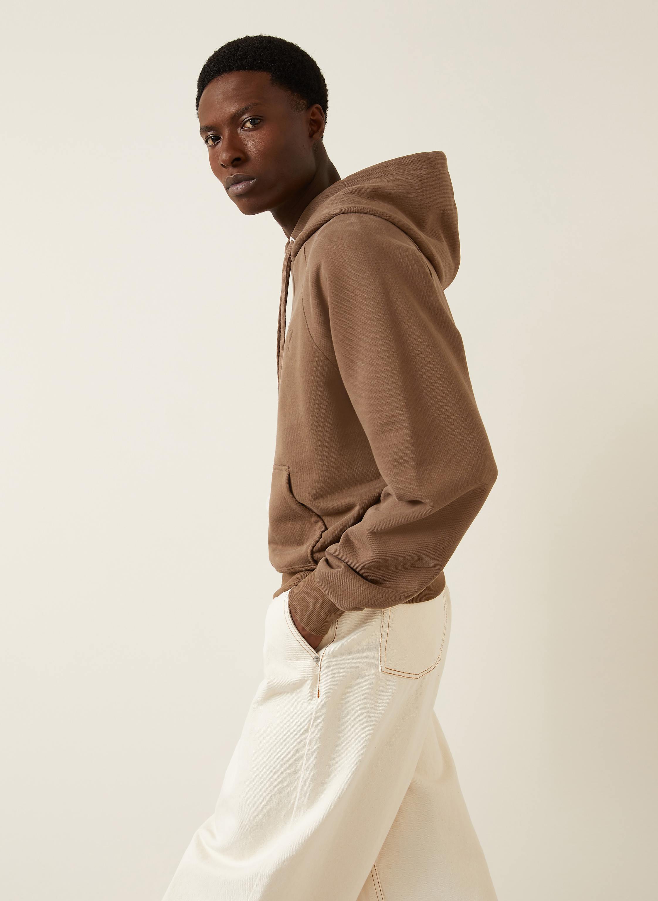 Thumbnail - Ami Paris Hoodie braun