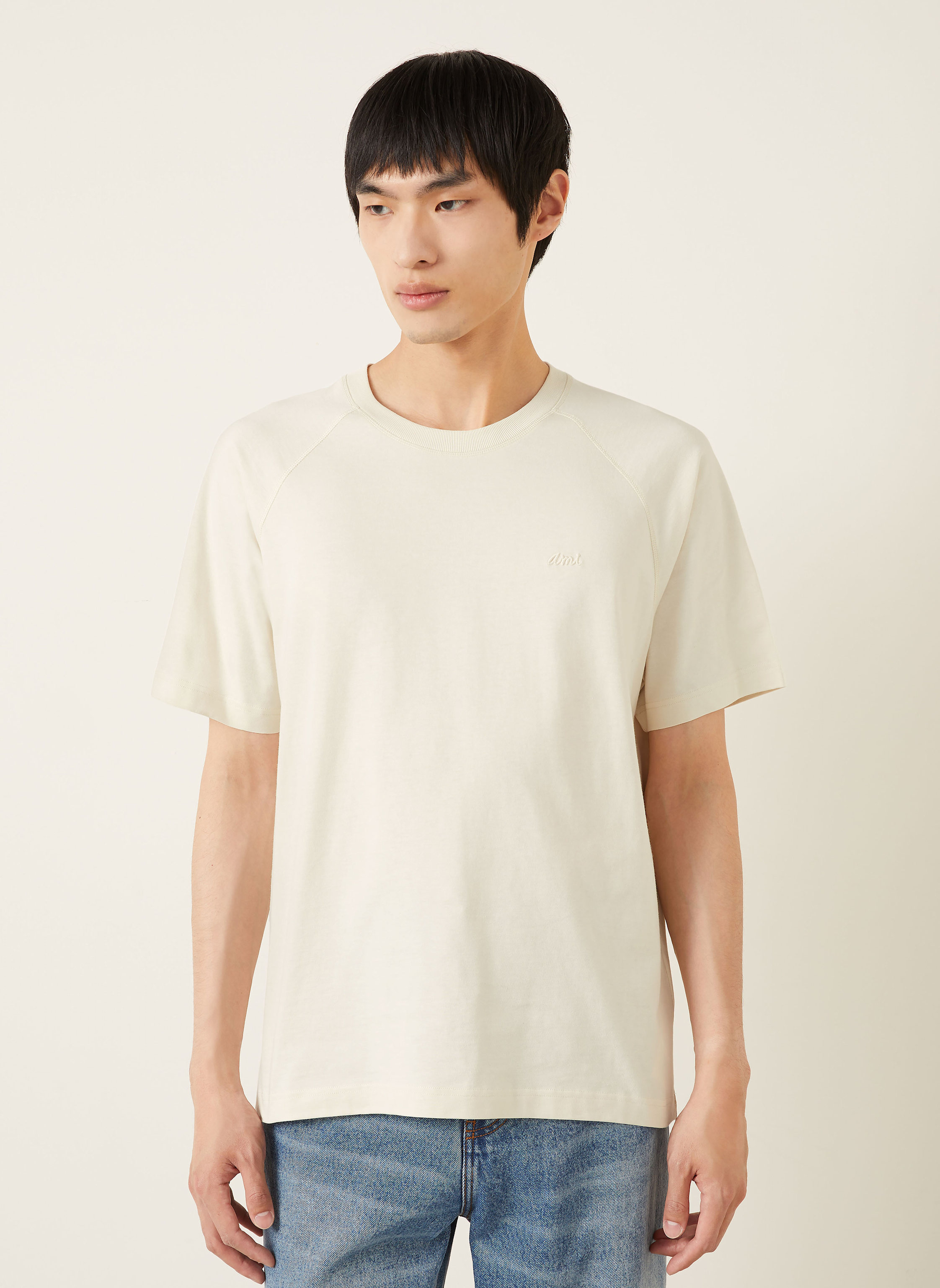 Thumbnail - Ami Paris T-Shirt weiss