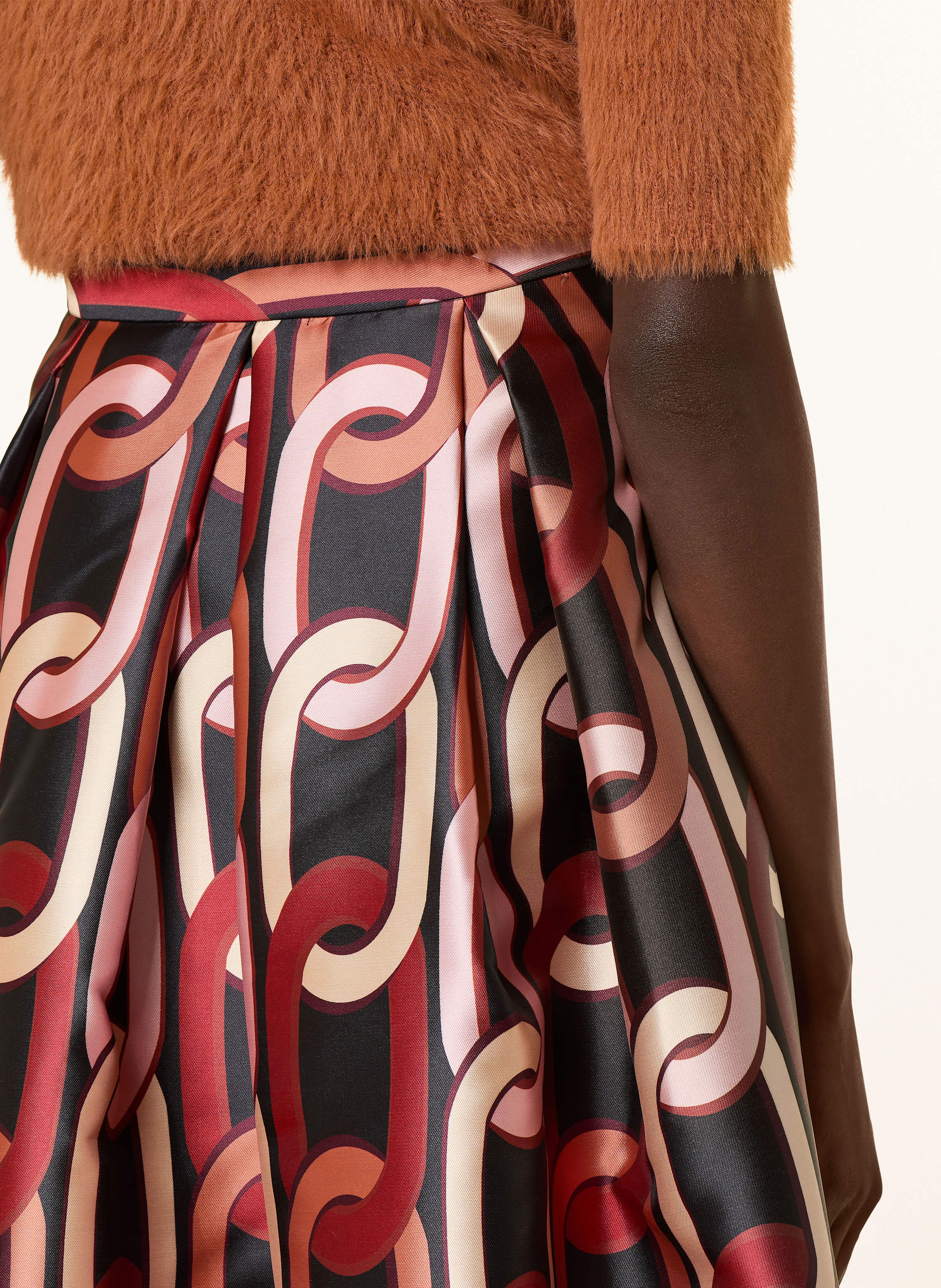 Thumbnail - Lunatica Milano Faltenrock rot