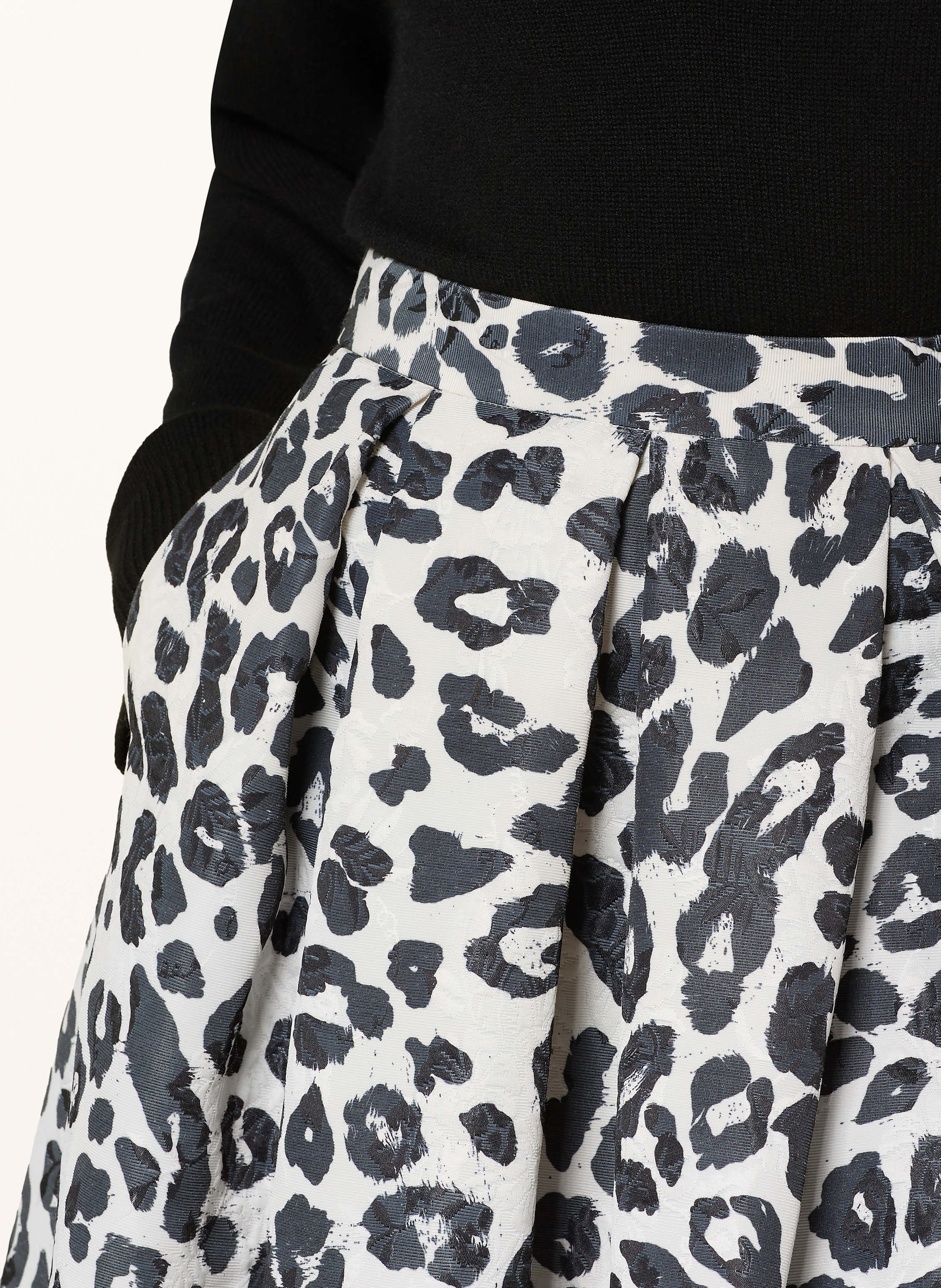 Thumbnail - Lunatica Milano Jacquard-Rock schwarz