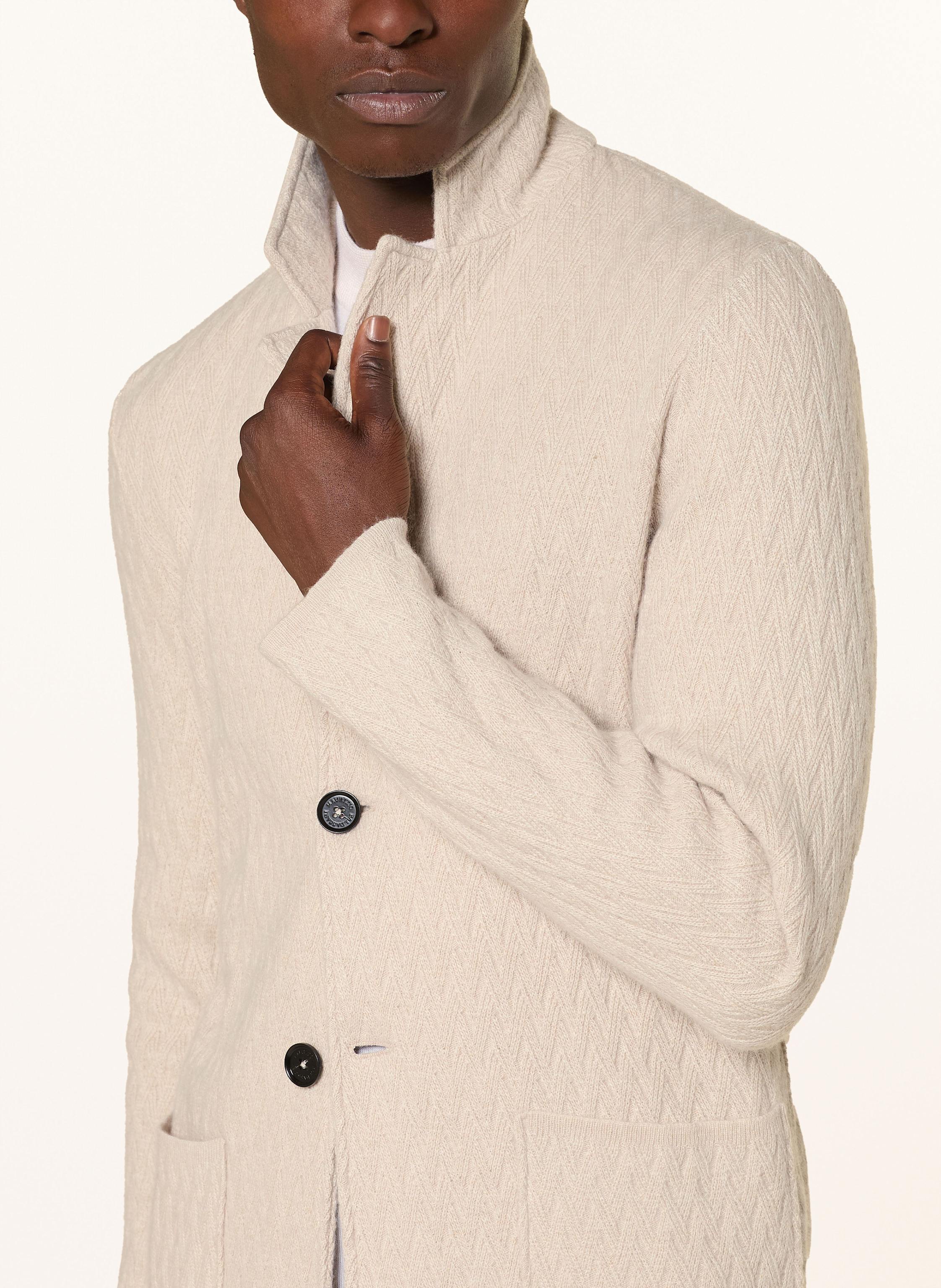 Thumbnail - Maurizio  Baldassari Stricksakko Regular Fit weiss