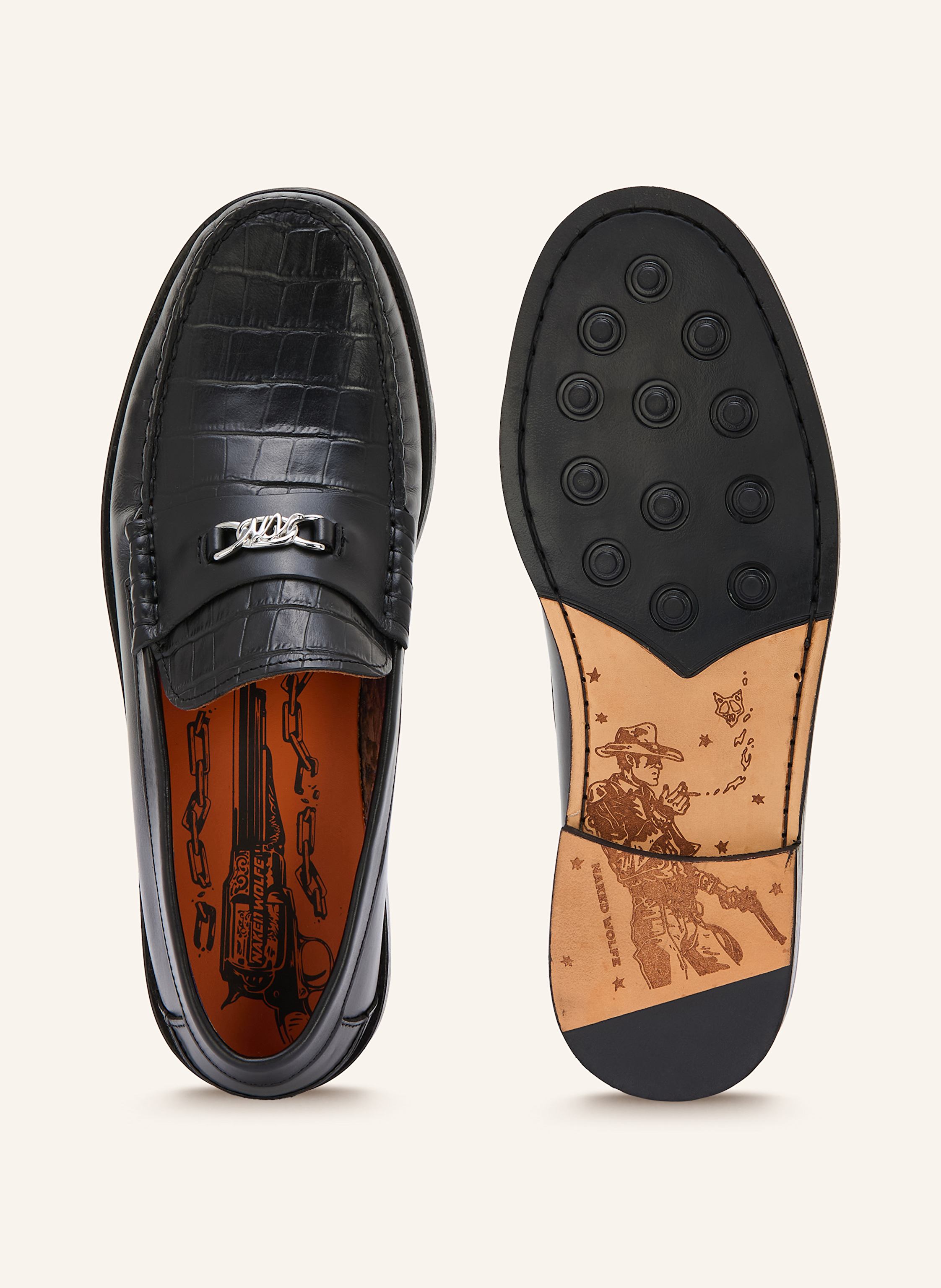 Thumbnail - Naked Wolfe Slipper Roma schwarz