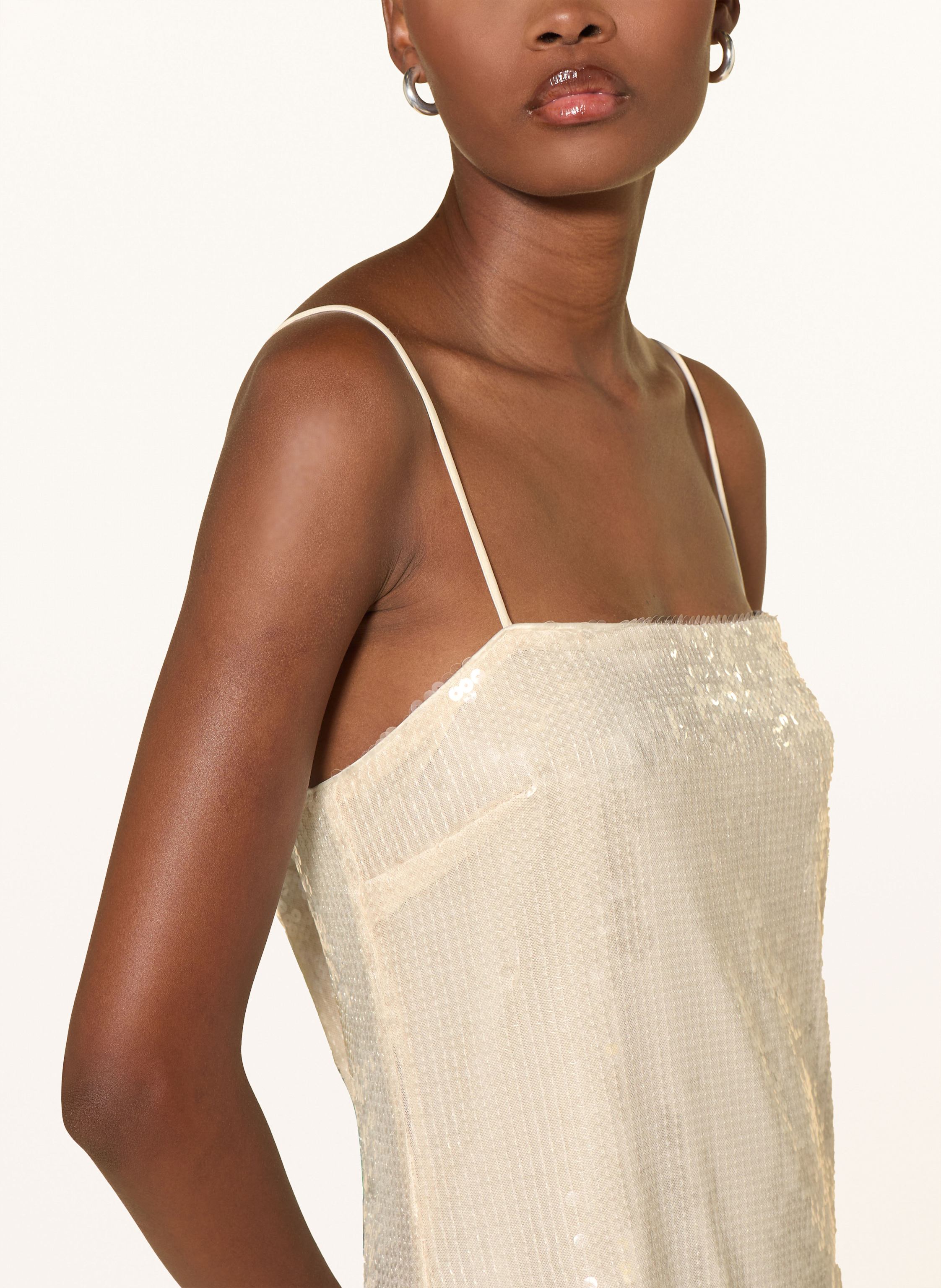 Thumbnail - Rotate Cocktailkleid Sequin Mit Pailletten weiss