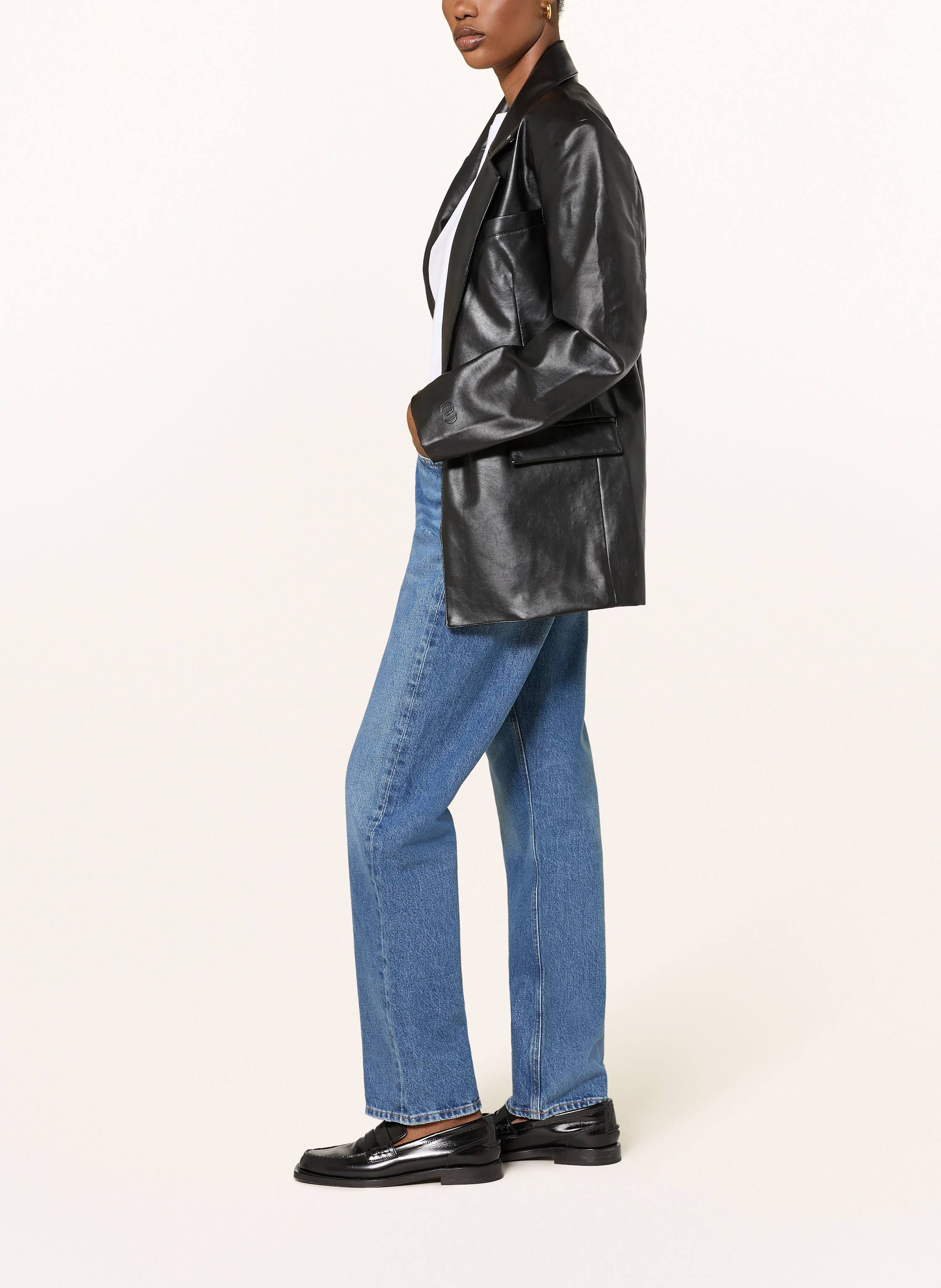 Thumbnail - Citizens Of Humanity Straight Jeans Blain In Chaya blau