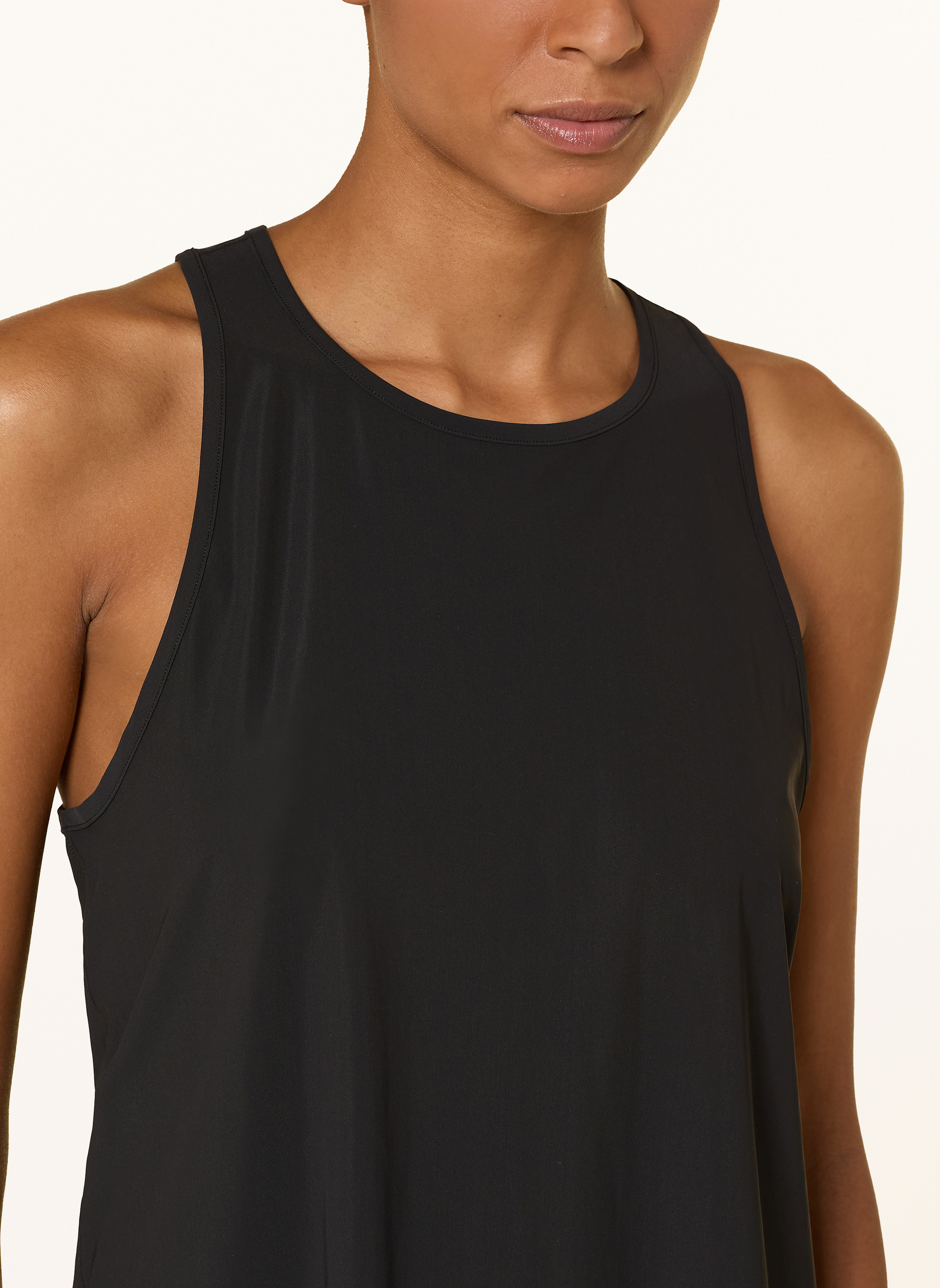 Thumbnail - Lululemon Tanktop Ruched Racerback schwarz