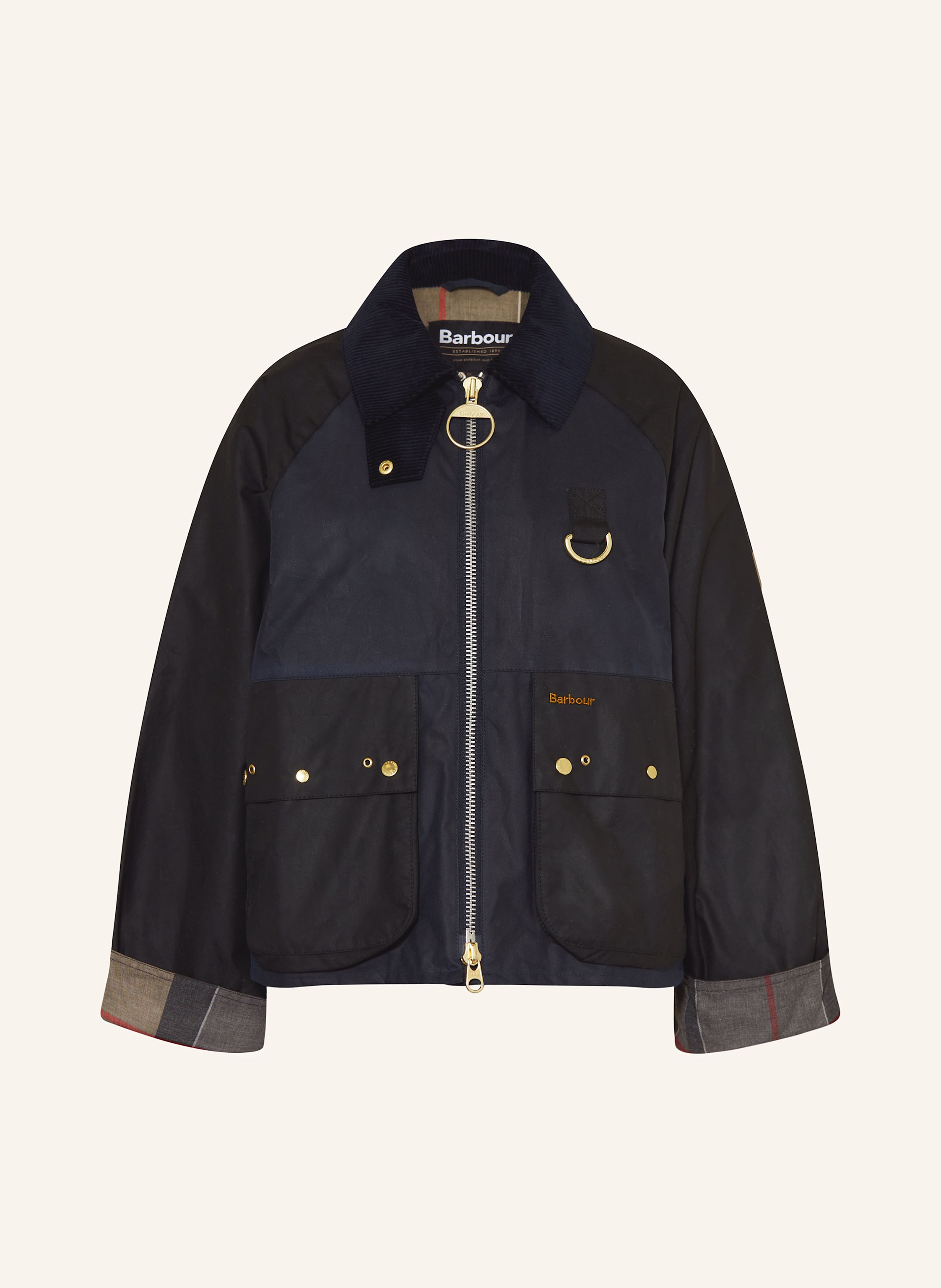 Barbour Kurtka KEARTON kolor granatowy