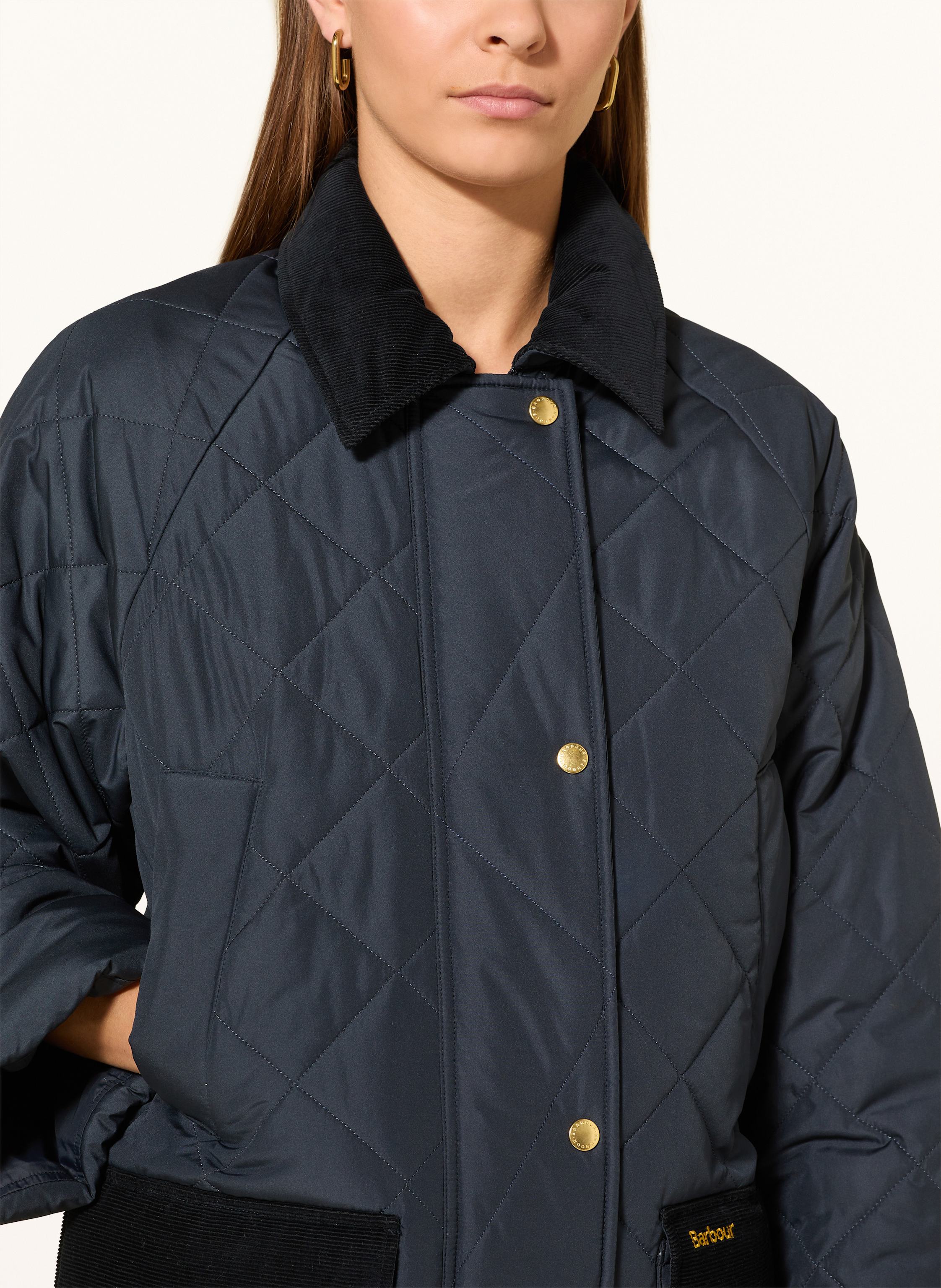 Thumbnail - Barbour Steppmantel Aldburgh blau