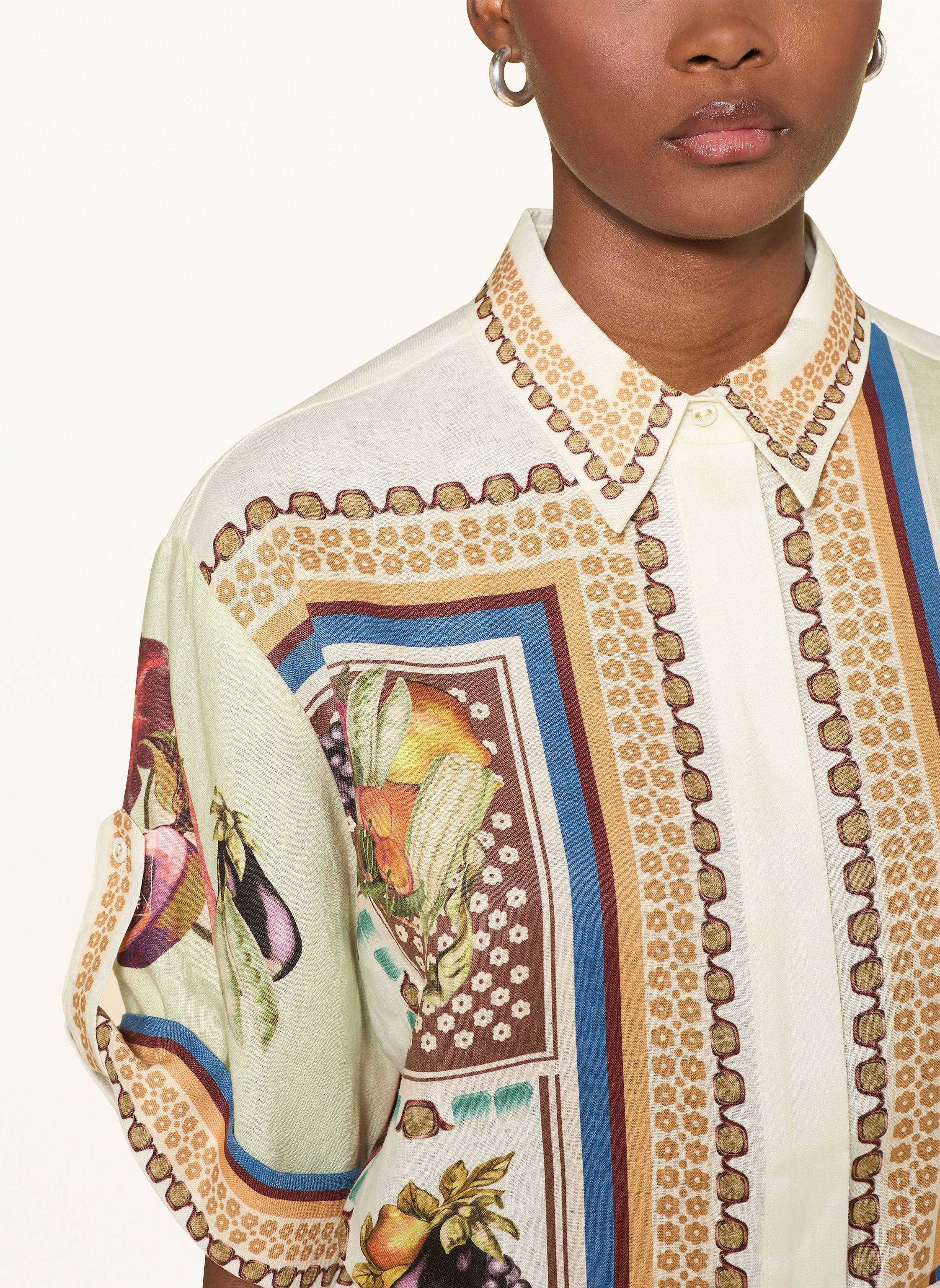 Thumbnail - Alémais Blusenshirt Mercado Aus Leinen beige