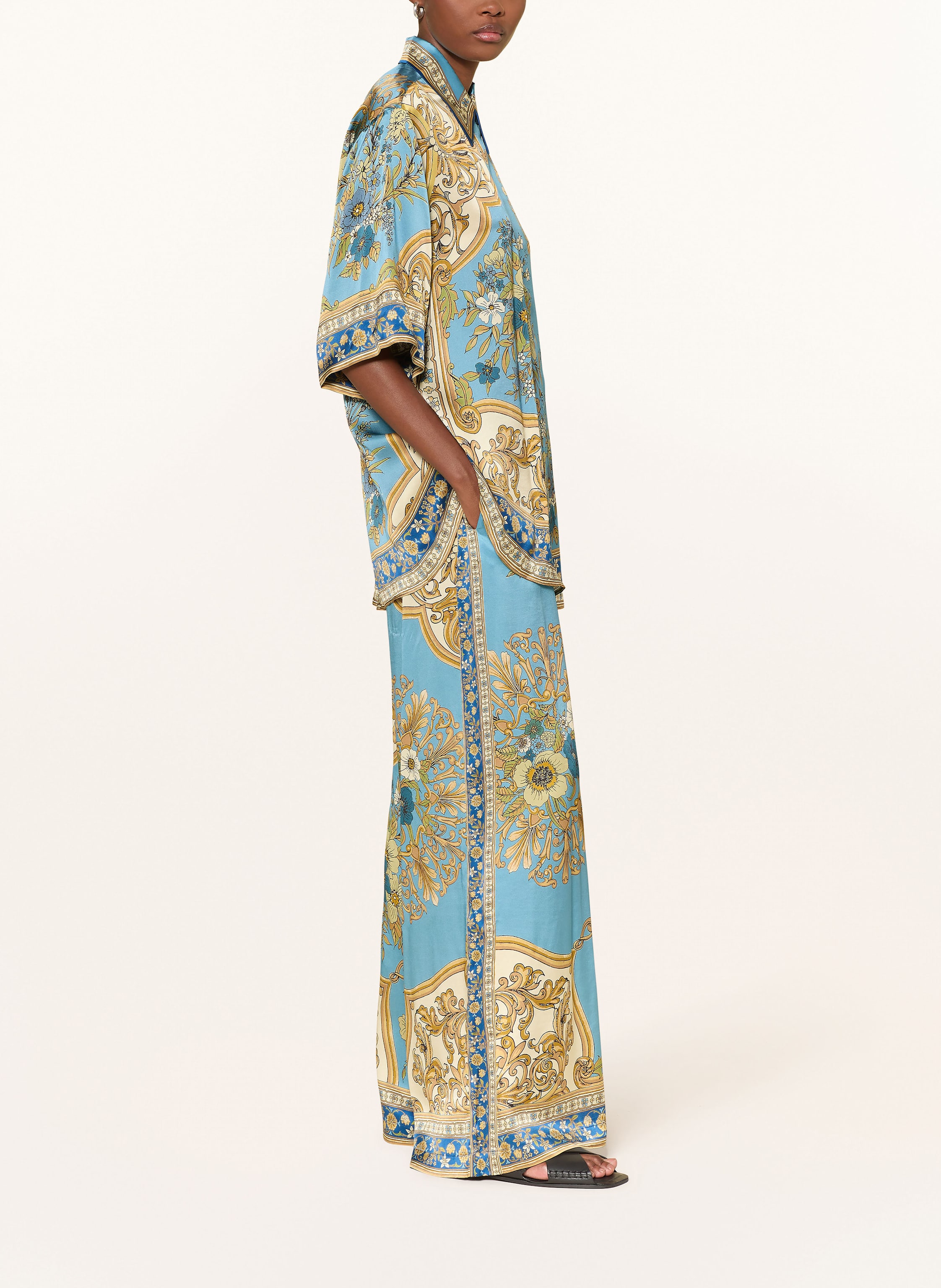 Thumbnail - Alémais Seidenhose Cassie blau