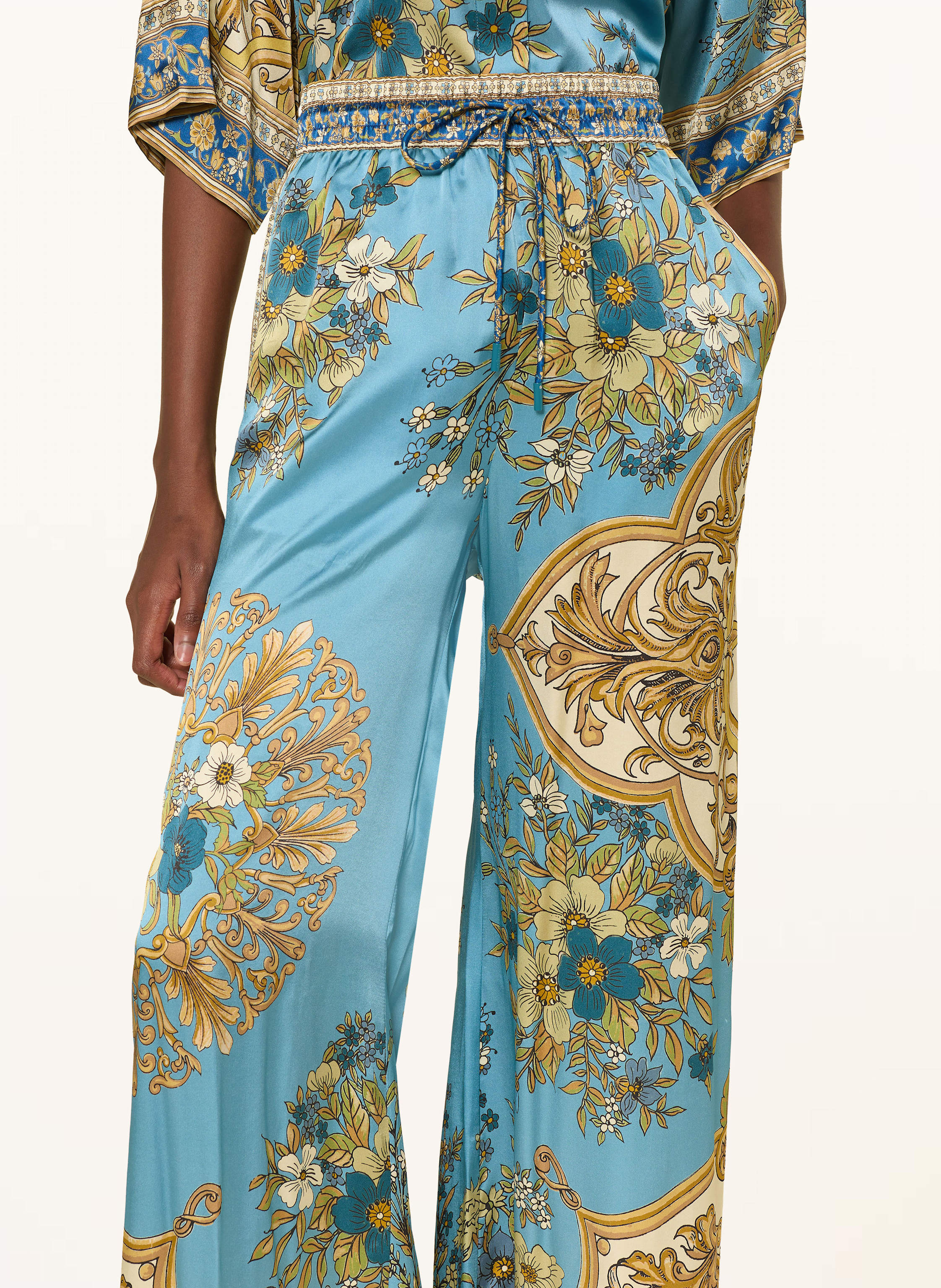 Thumbnail - Alémais Seidenhose Cassie blau