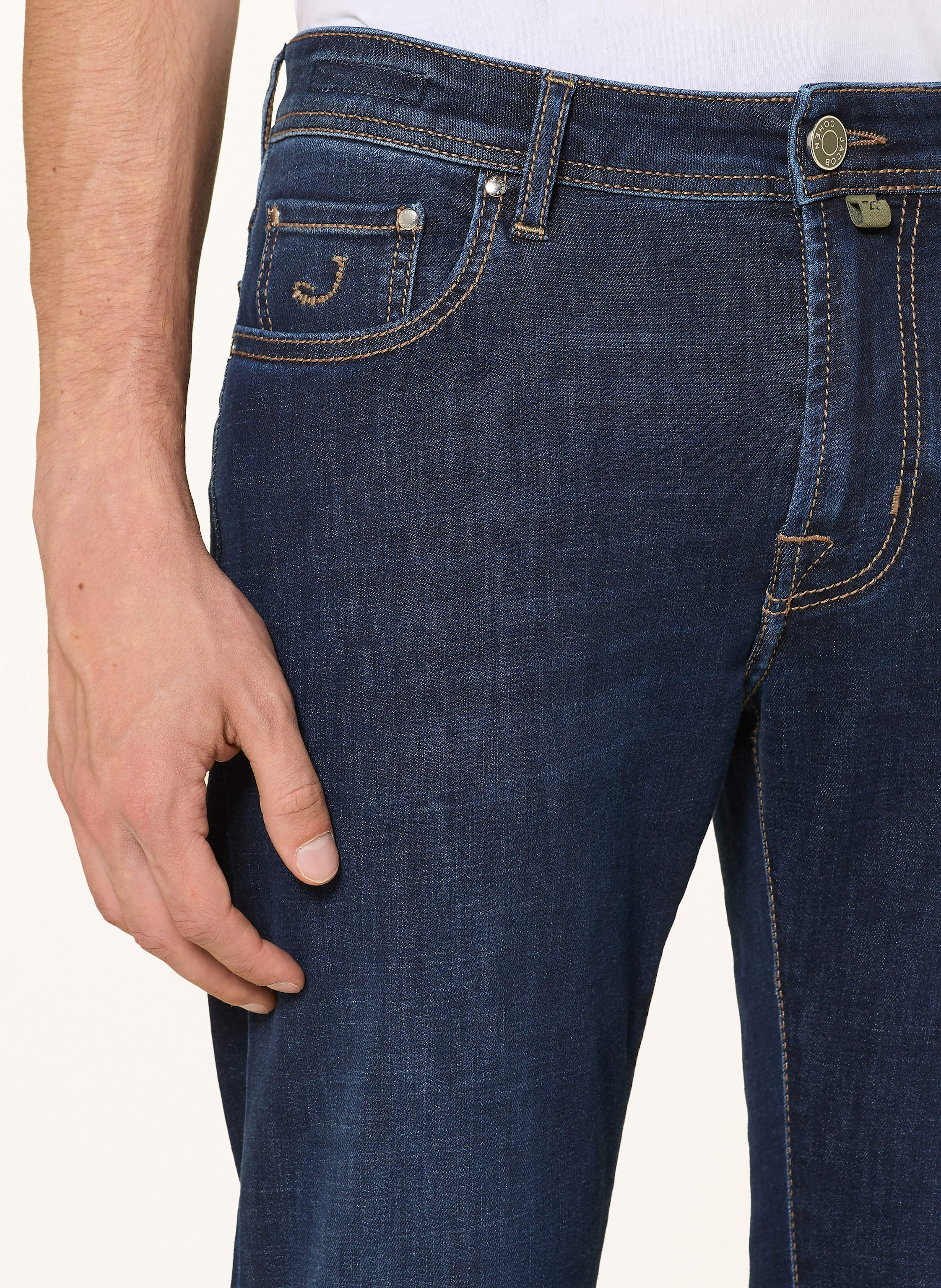 Thumbnail - Jacob Cohen Jeans Bard Fast Regular Slim Fit blau