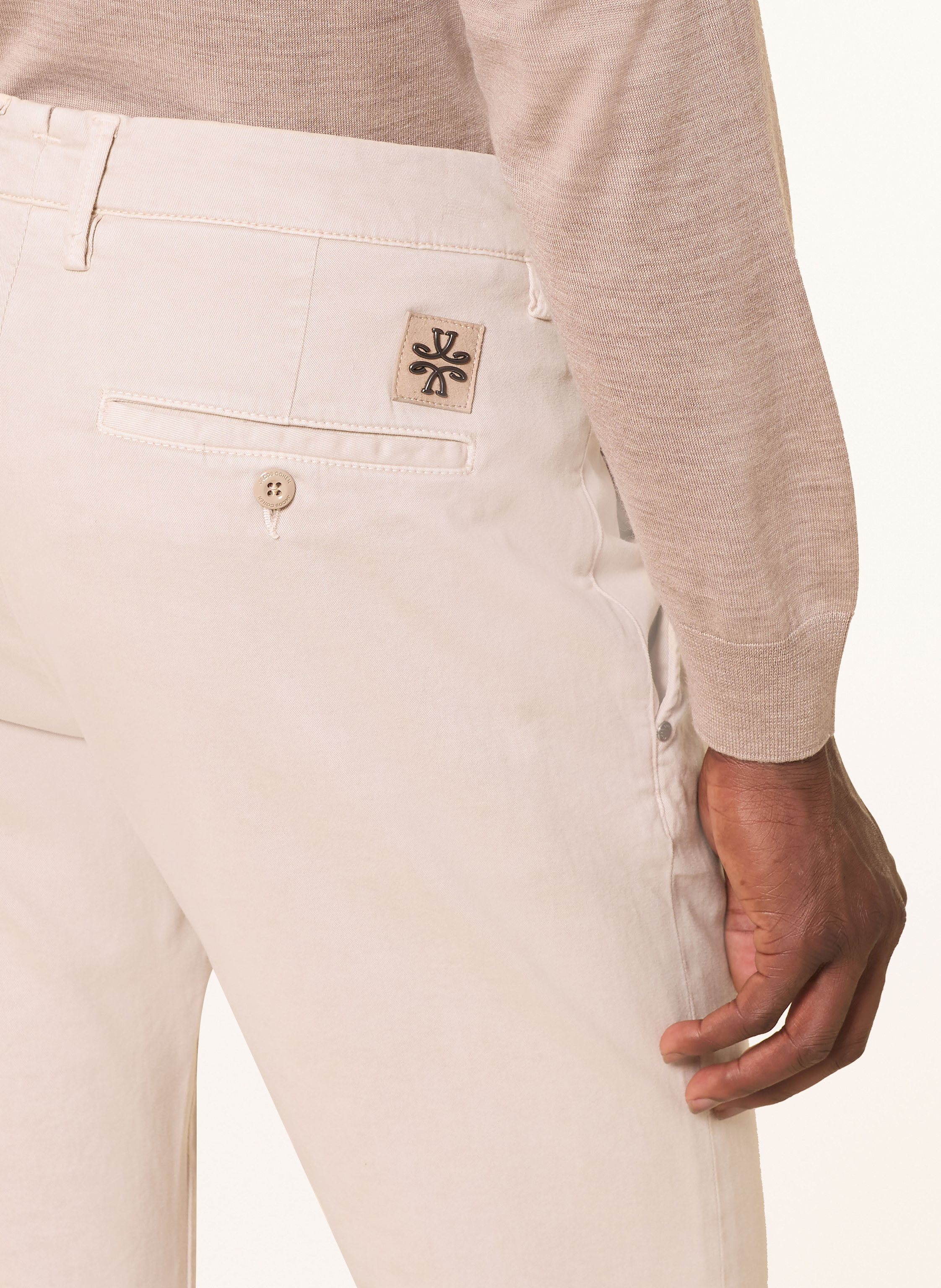 Thumbnail - Jacob Cohen Chino Bobby Slim Fit grau