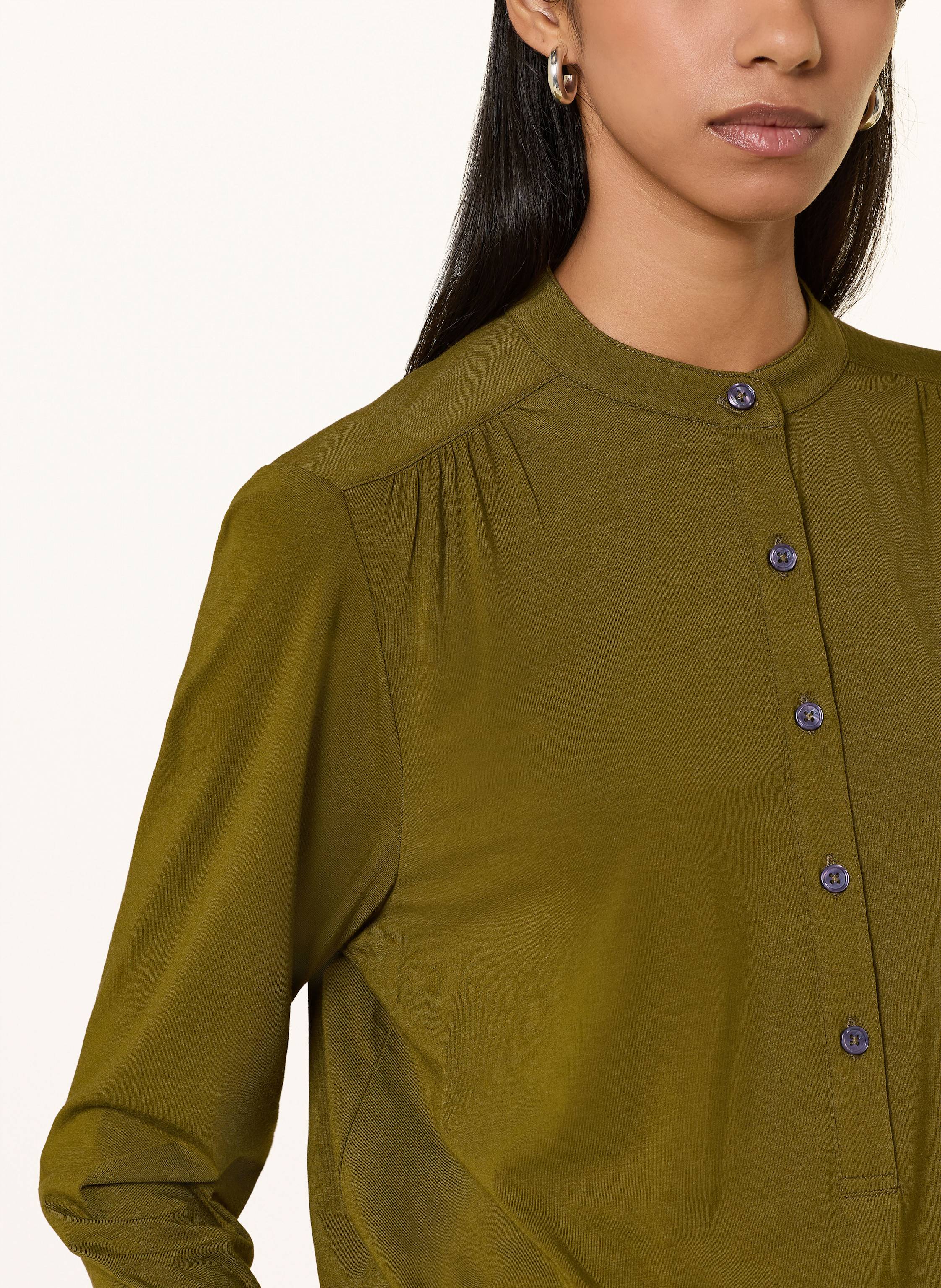 Thumbnail - Marc O'polo Blusenshirt Aus Jersey gruen