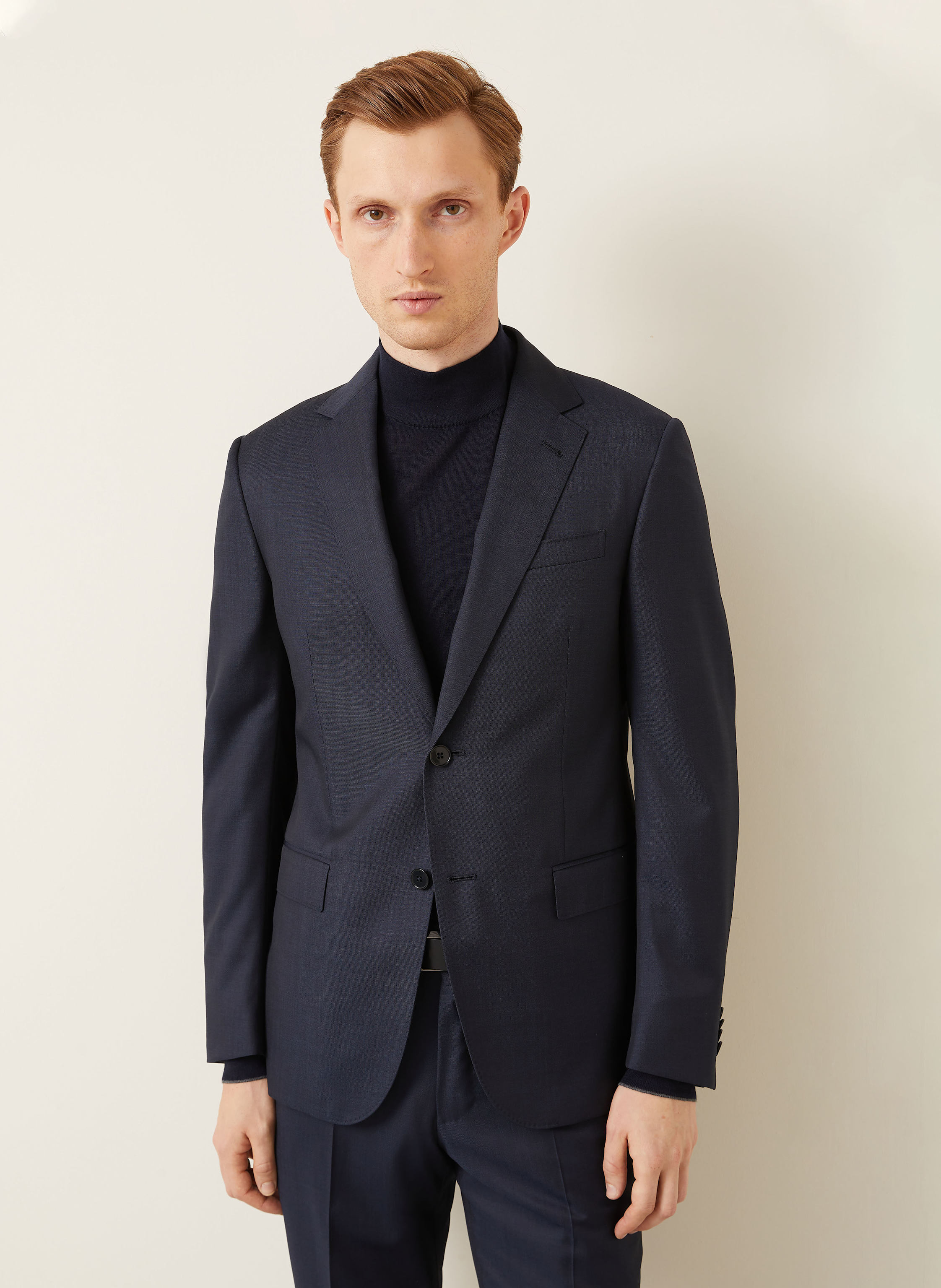 Thumbnail - Zegna Anzug Tailored Fit blau