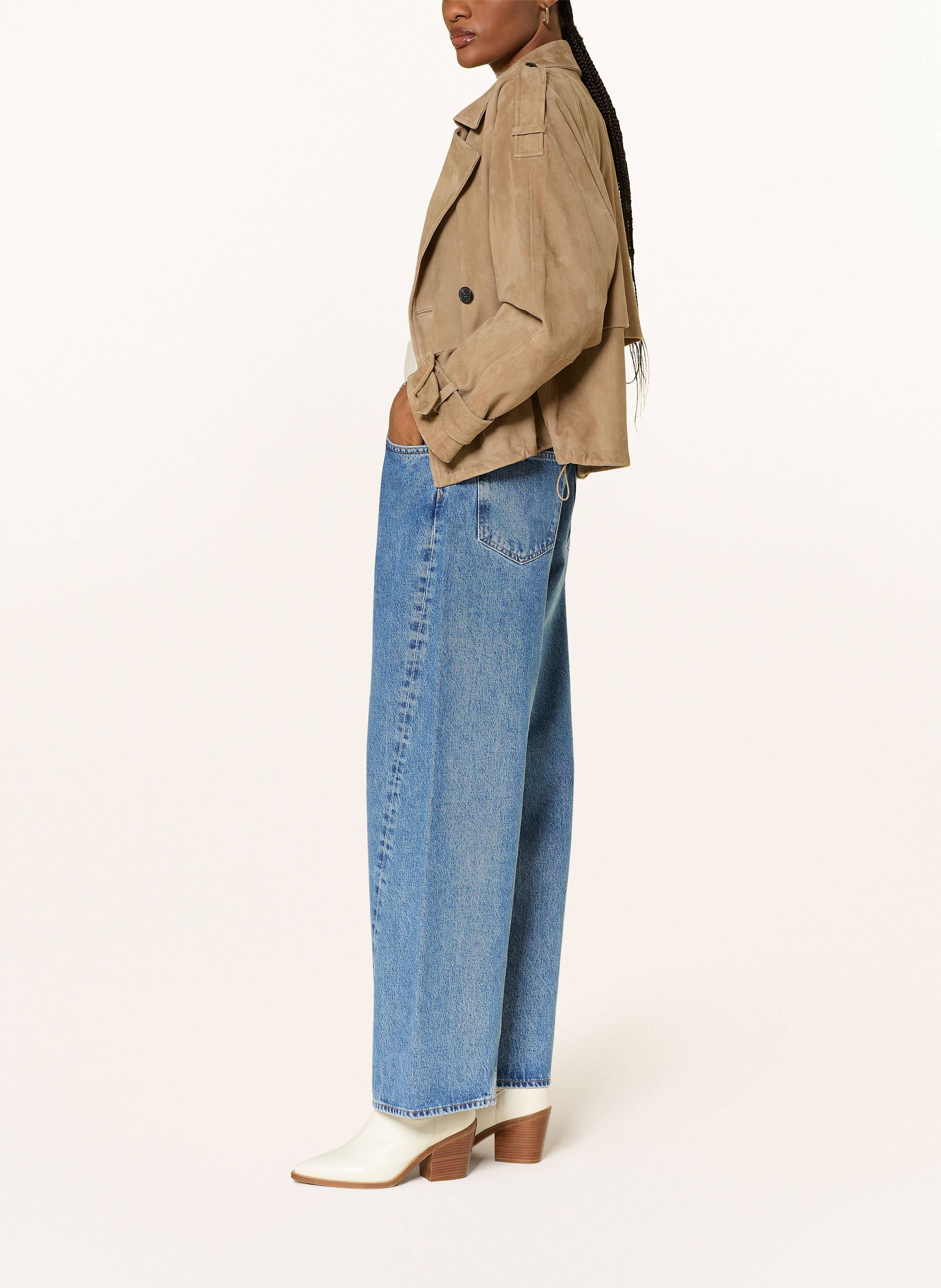 Thumbnail - Agolde Jeans Twist Low Slung Baggy blau