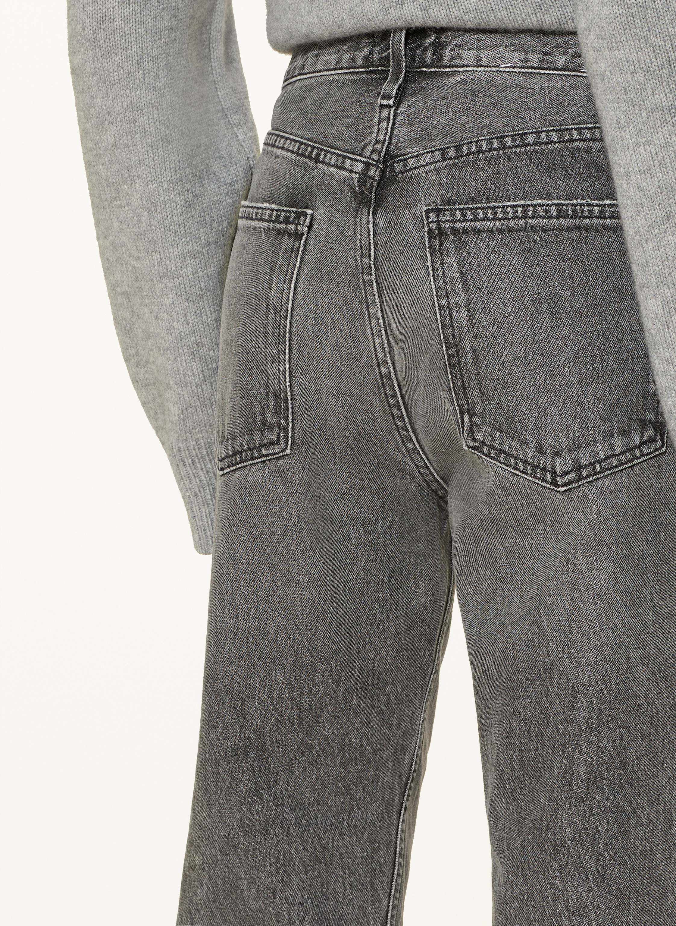 Thumbnail - Agolde Straight Jeans 90's Pinch Waist Crop schwarz