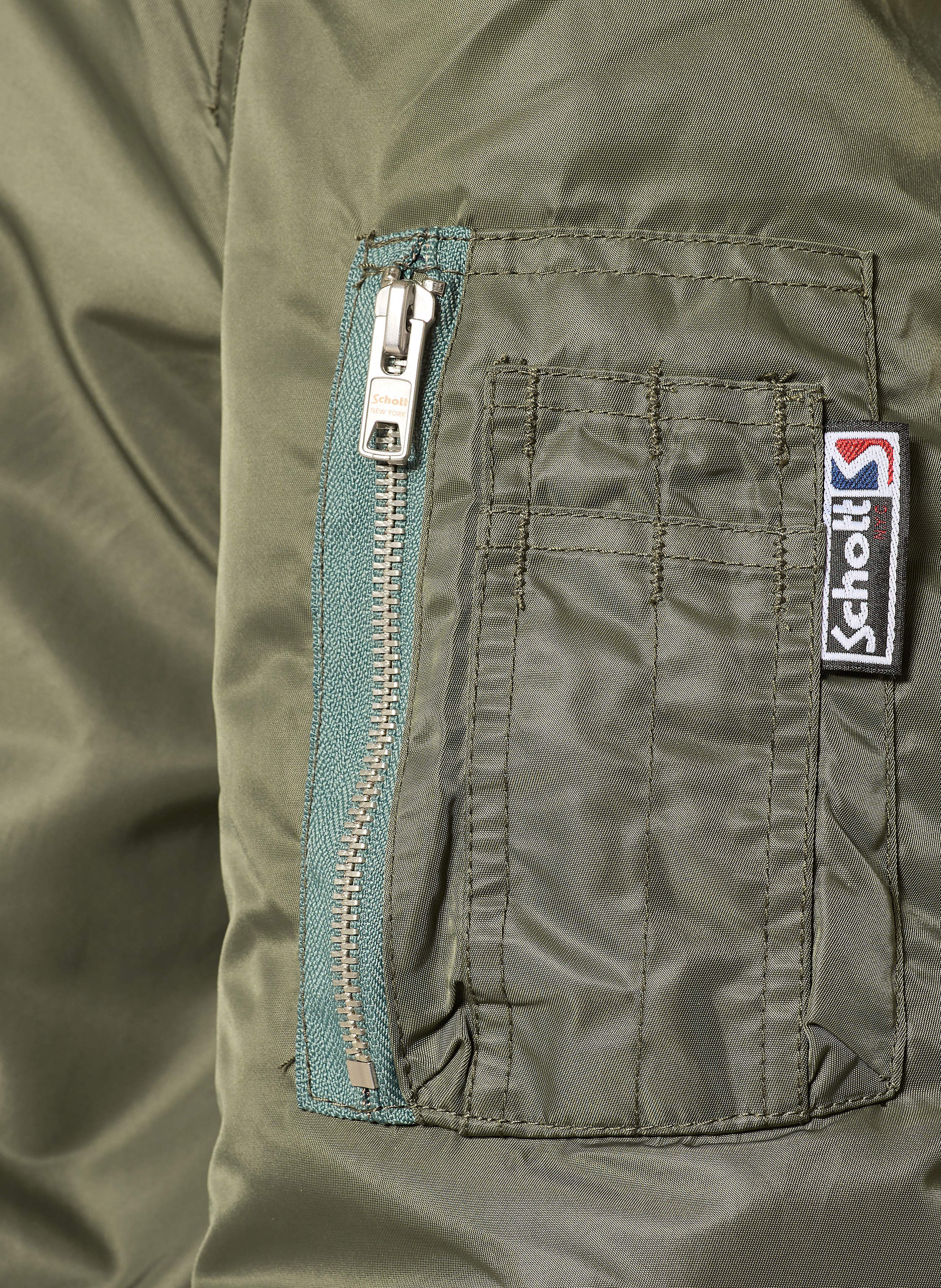 Thumbnail - Schott Nyc Blouson Ma-Camps Rs gruen