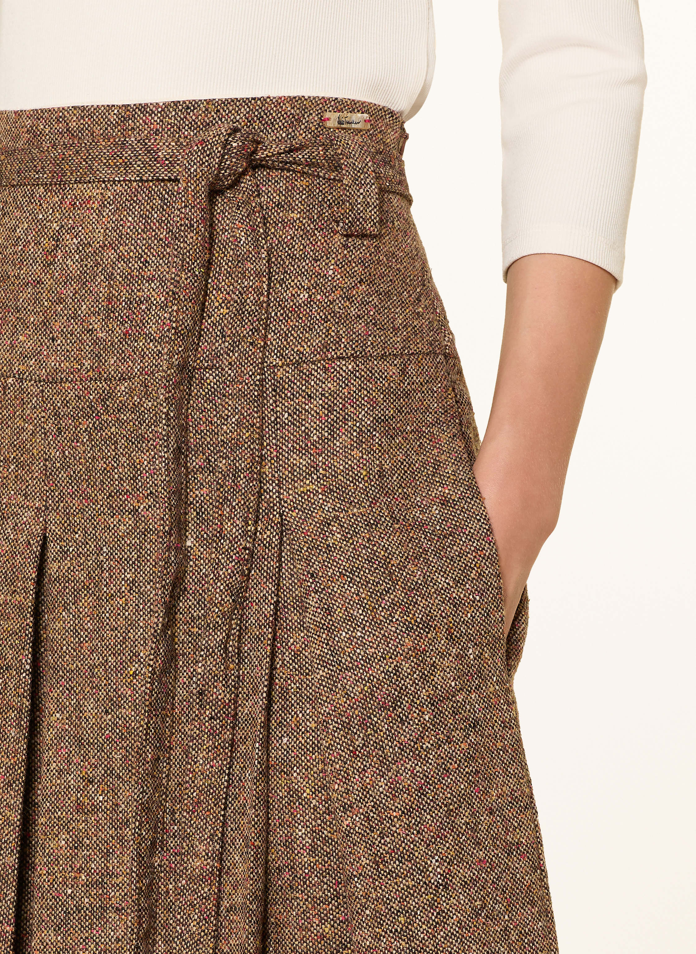 Thumbnail - Luis Trenker Tweed-Culotte Lulilibeth braun