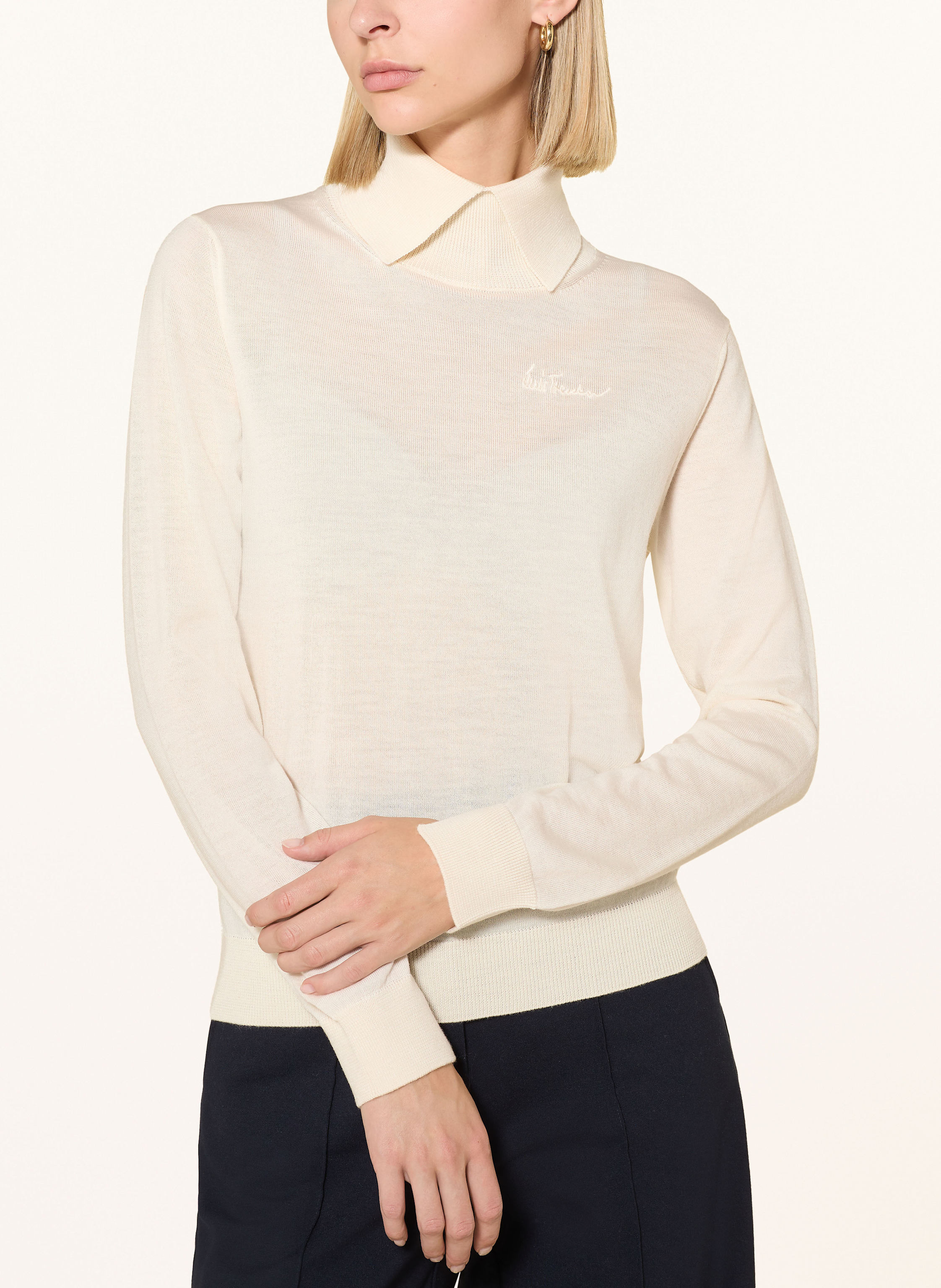 Thumbnail - Luis Trenker Pullover Luwila weiss