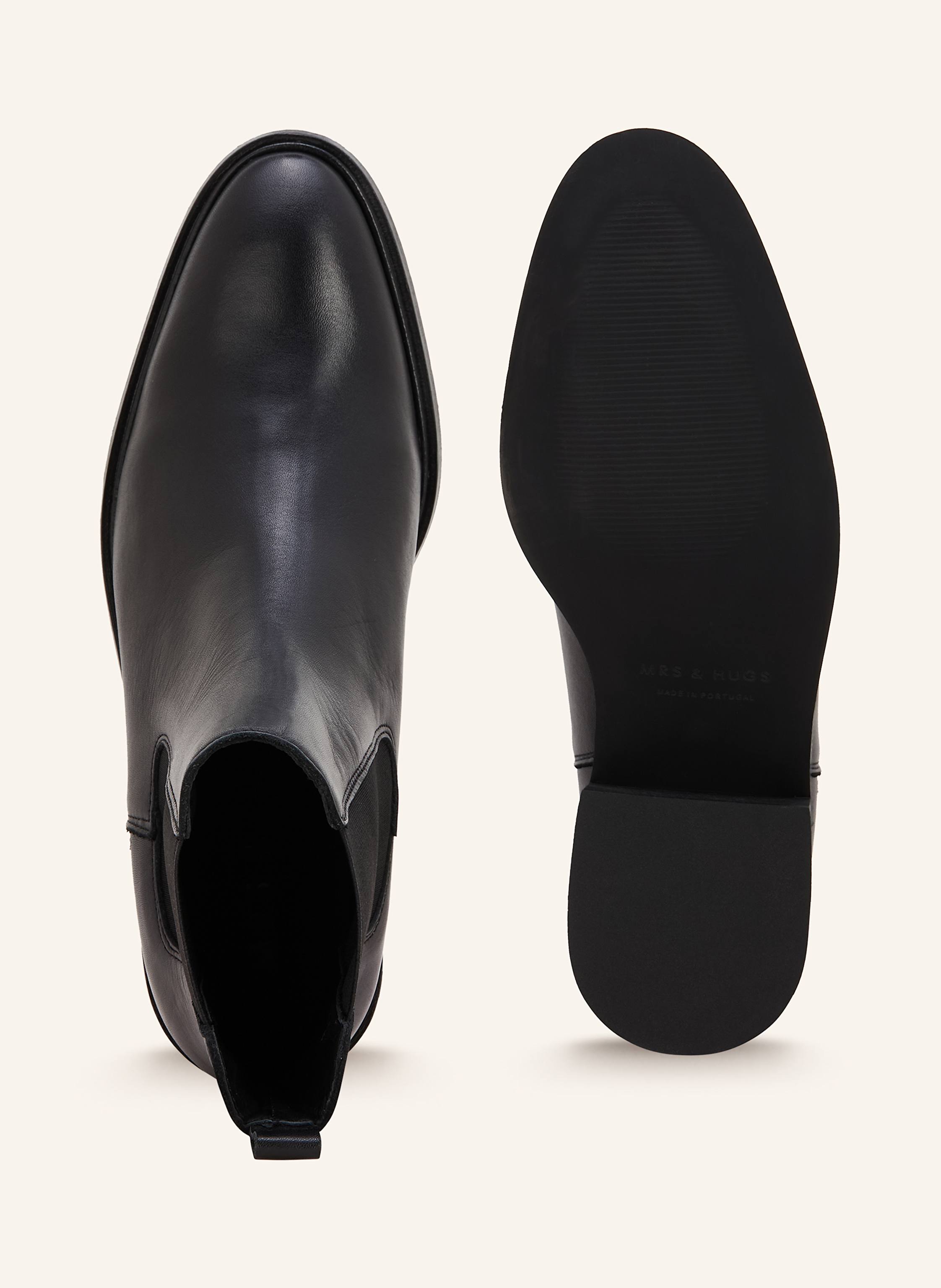 Thumbnail - Mrs & Hugs Chelsea-Boots schwarz