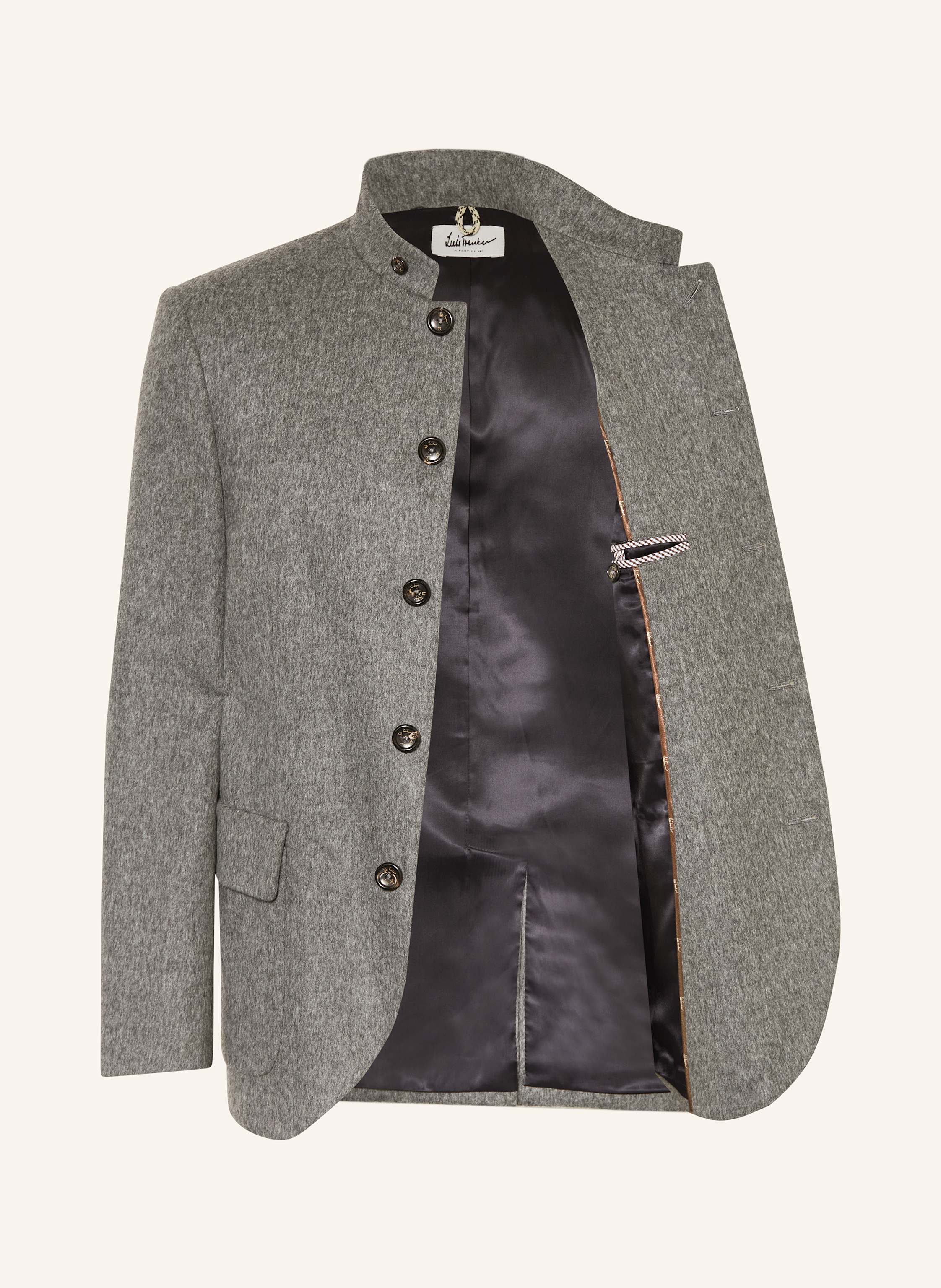 Thumbnail - Luis Trenker Sakko Lusandro Slim Fit grau