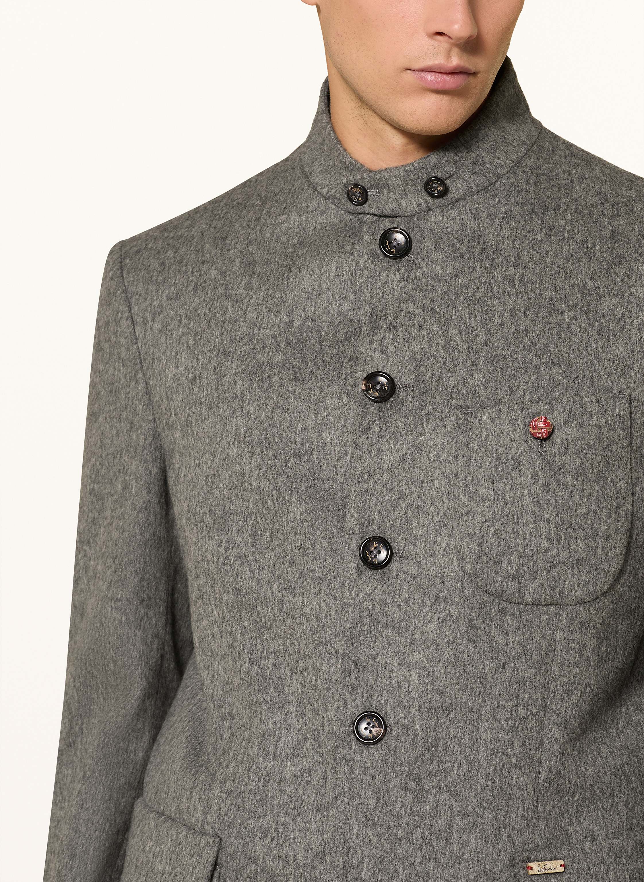 Thumbnail - Luis Trenker Sakko Lusandro Slim Fit grau