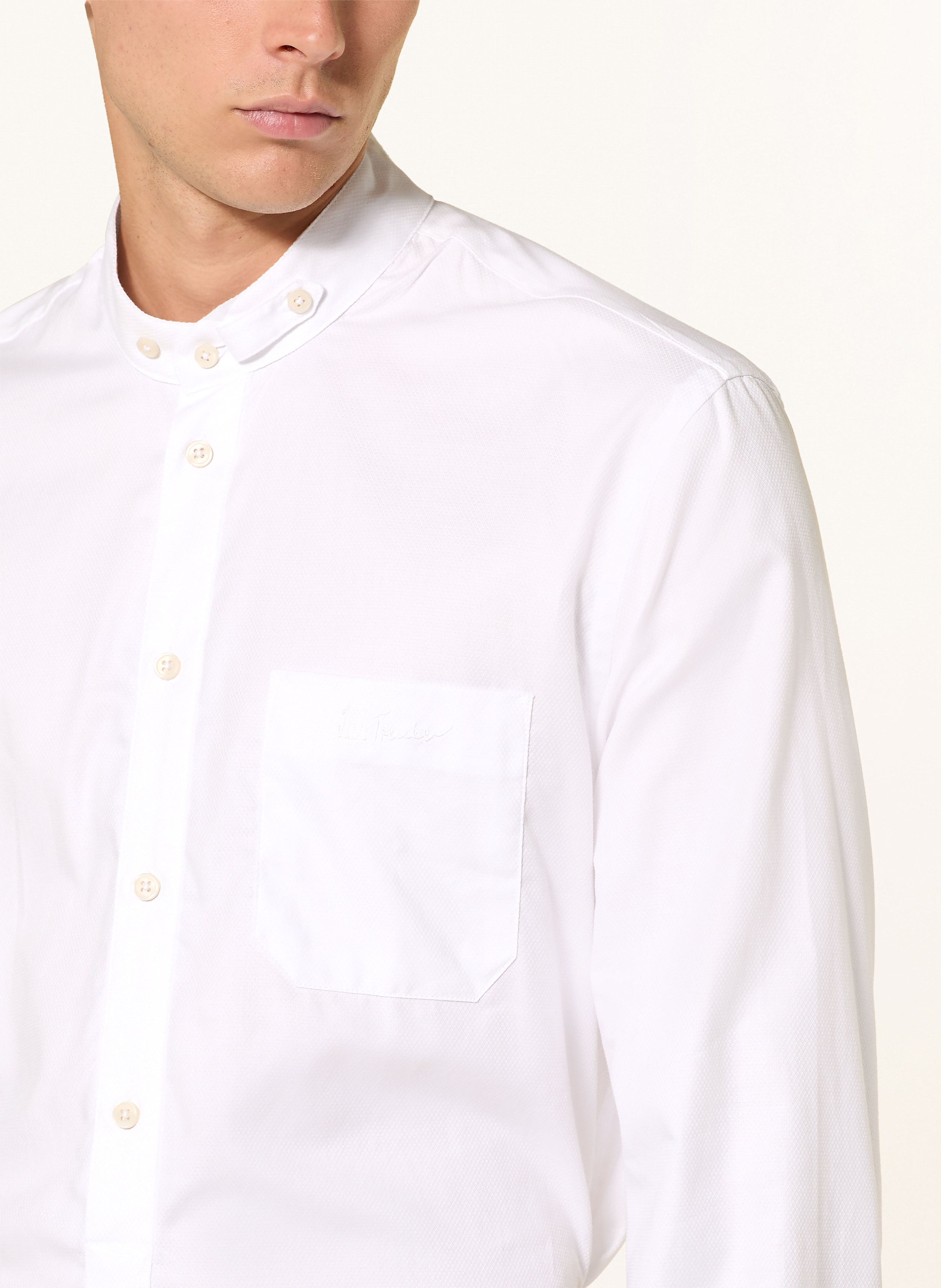 Thumbnail - Luis Trenker Hemd Regular Fit weiss