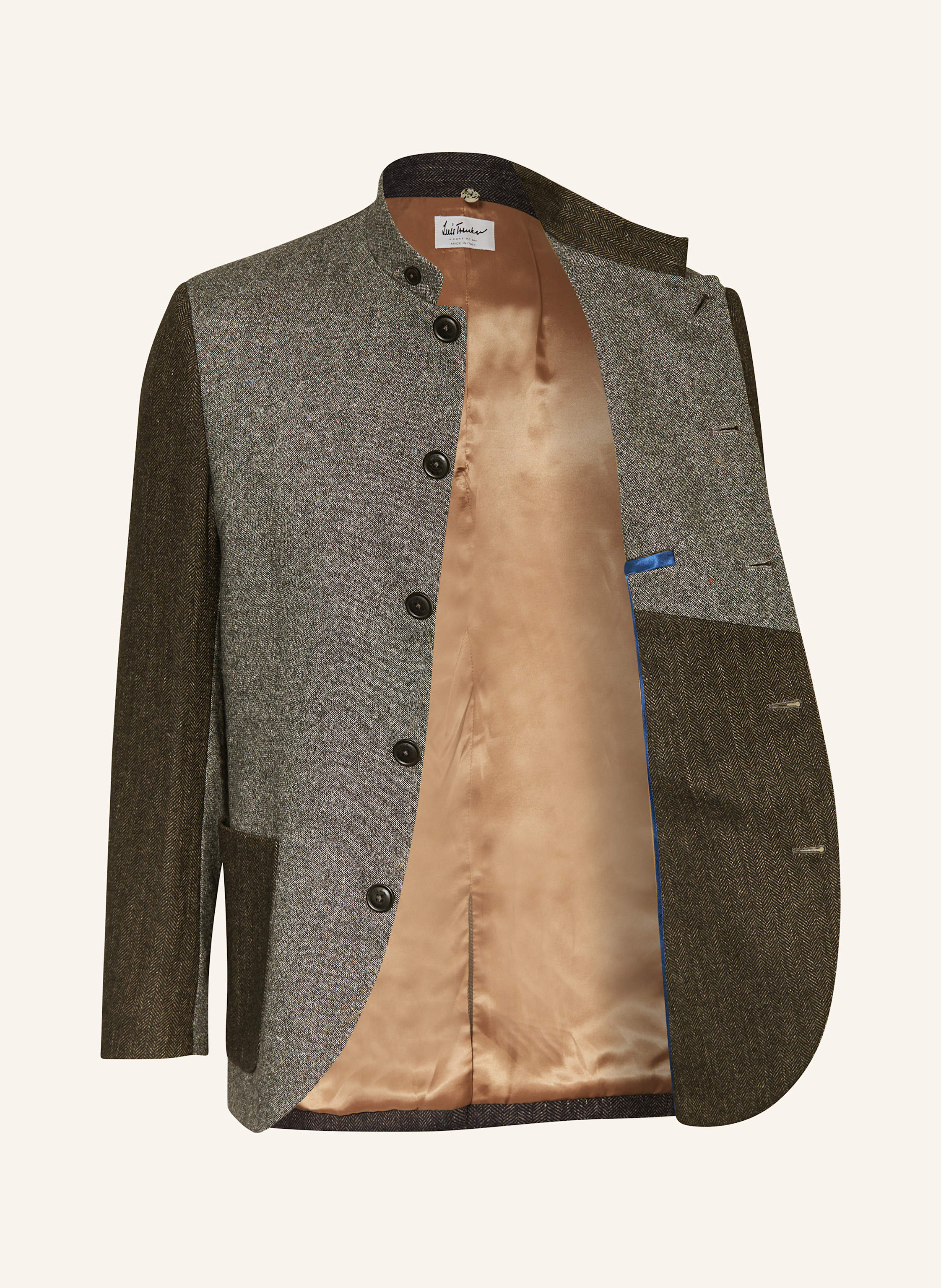 Thumbnail - Luis Trenker Sakko Lusandro Slim Fit grau