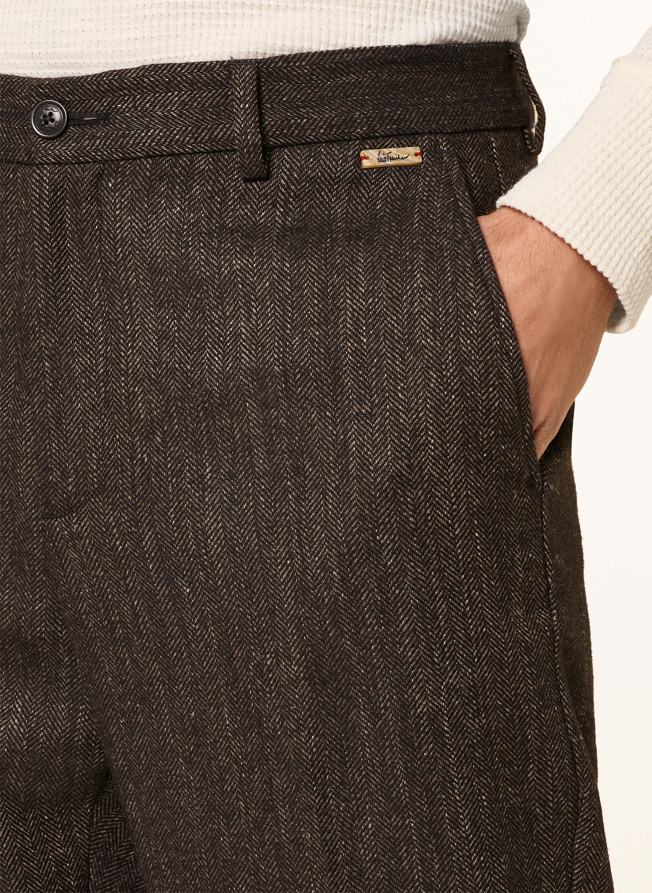 Thumbnail - Luis Trenker Hose Regular Fit grau