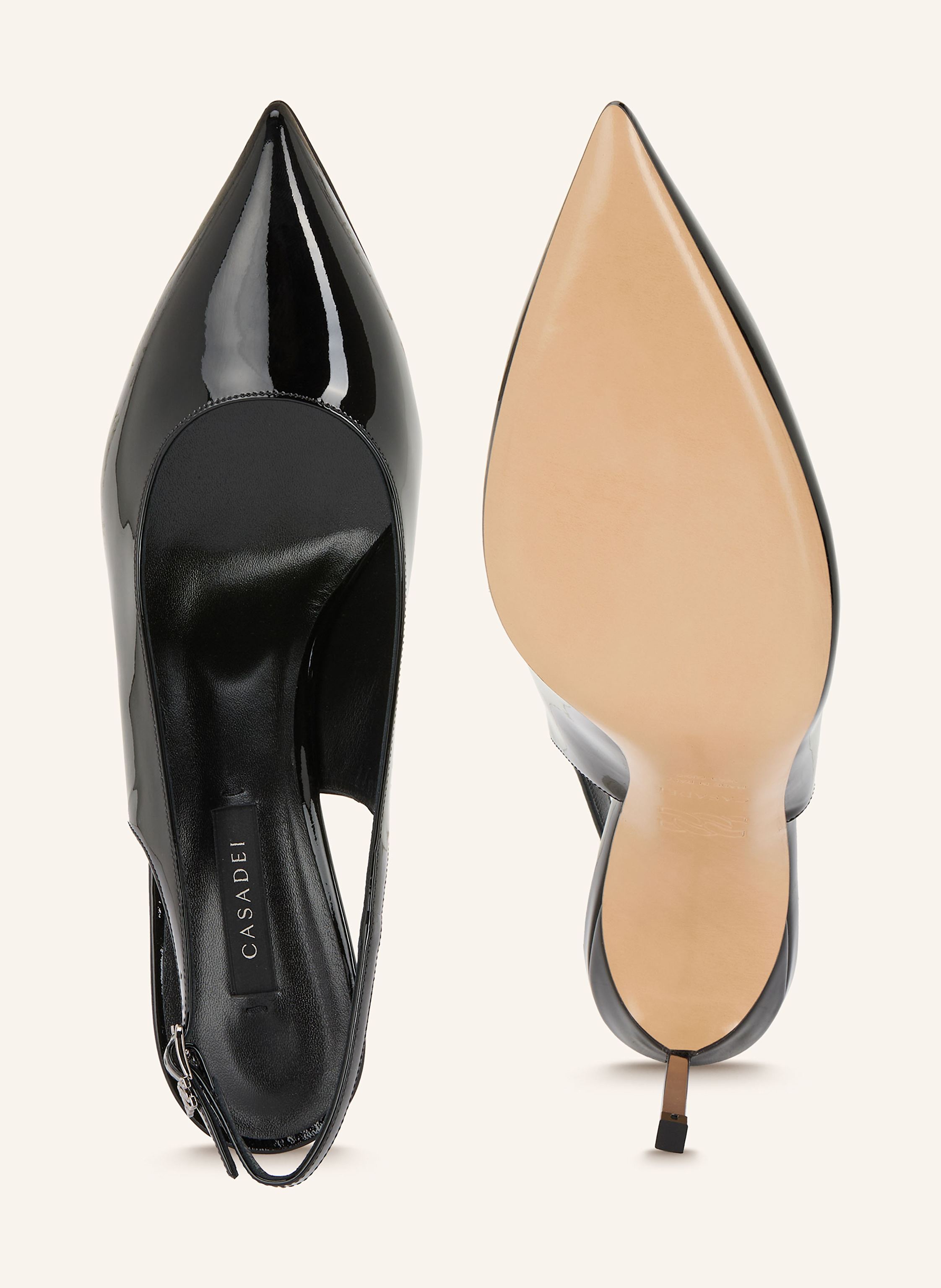 Thumbnail - Casadei Slingpumps Blade schwarz