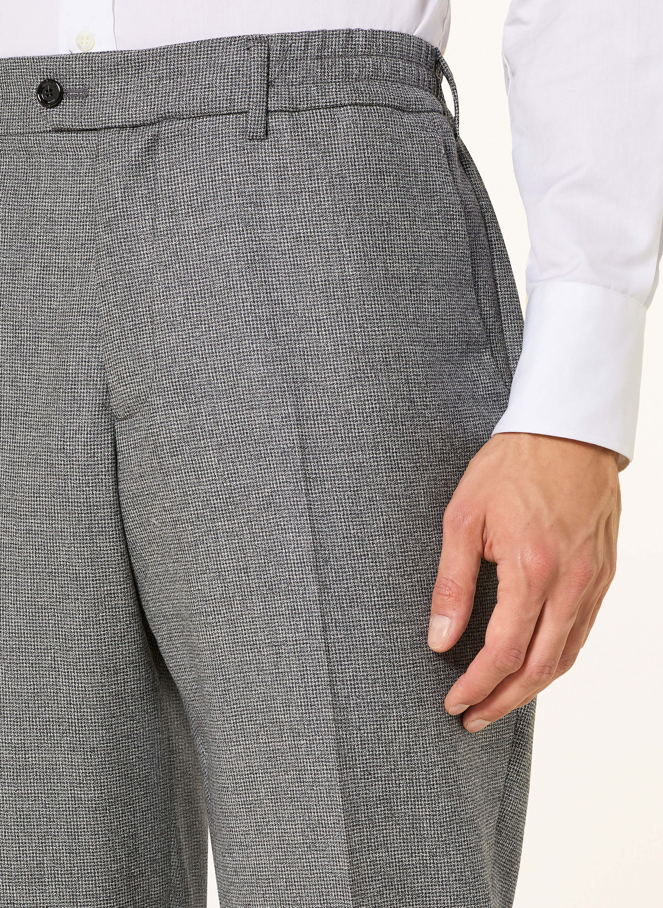 Thumbnail - Lardini Hose Slim Fit grau